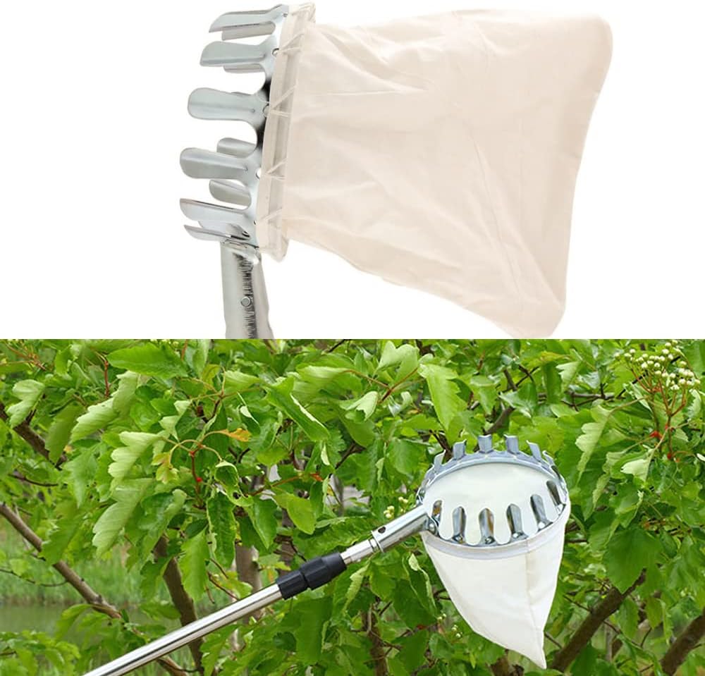 Recolector de Frutas Metálico