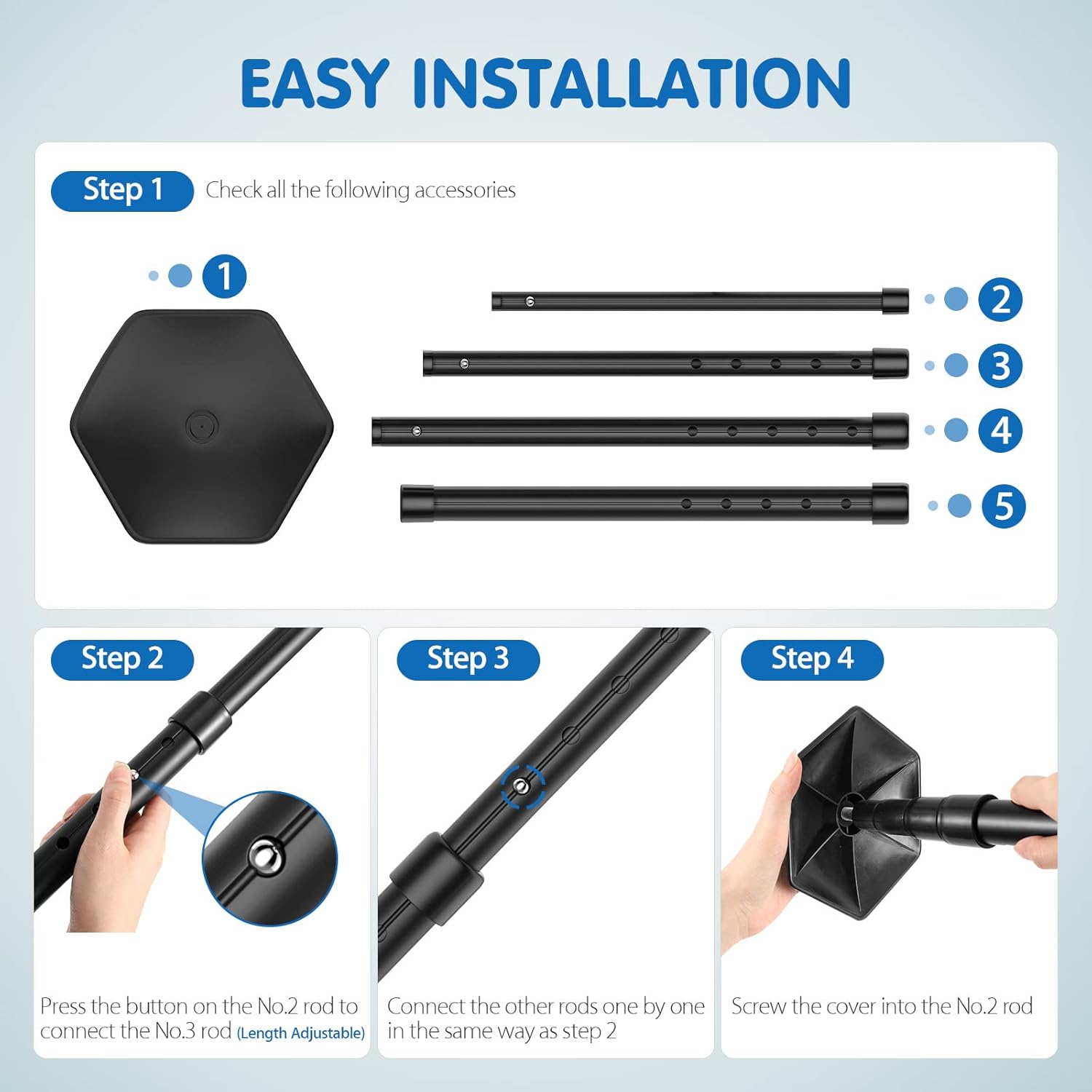Soporte Ajustable para Golf