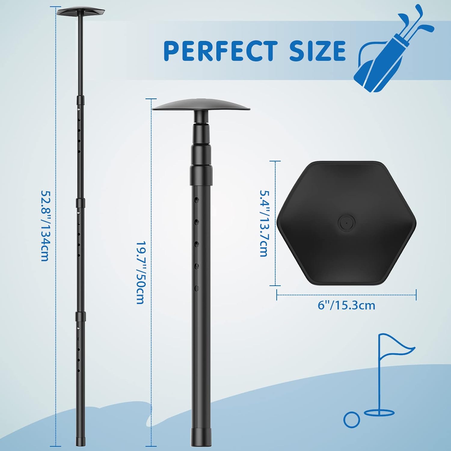 Soporte Ajustable para Golf