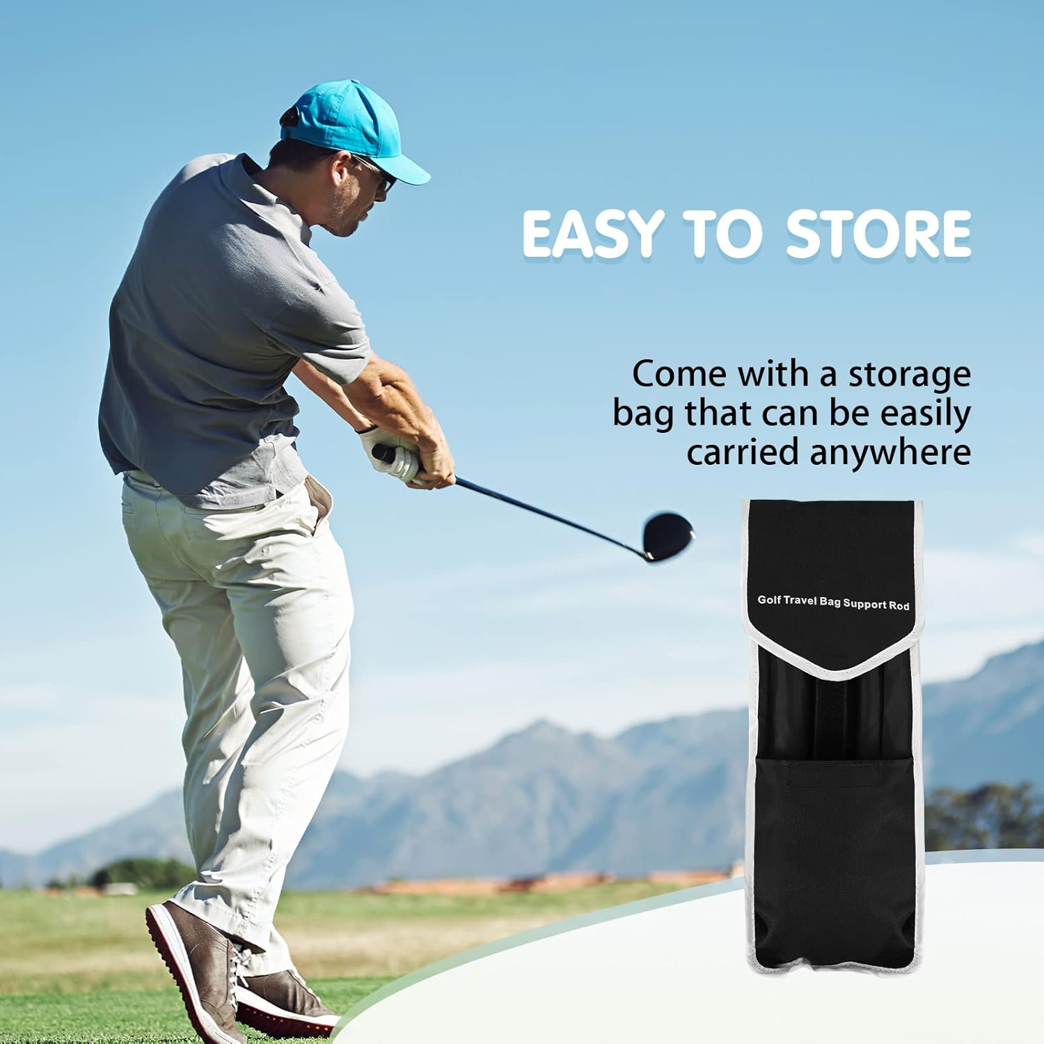 Soporte Ajustable para Golf