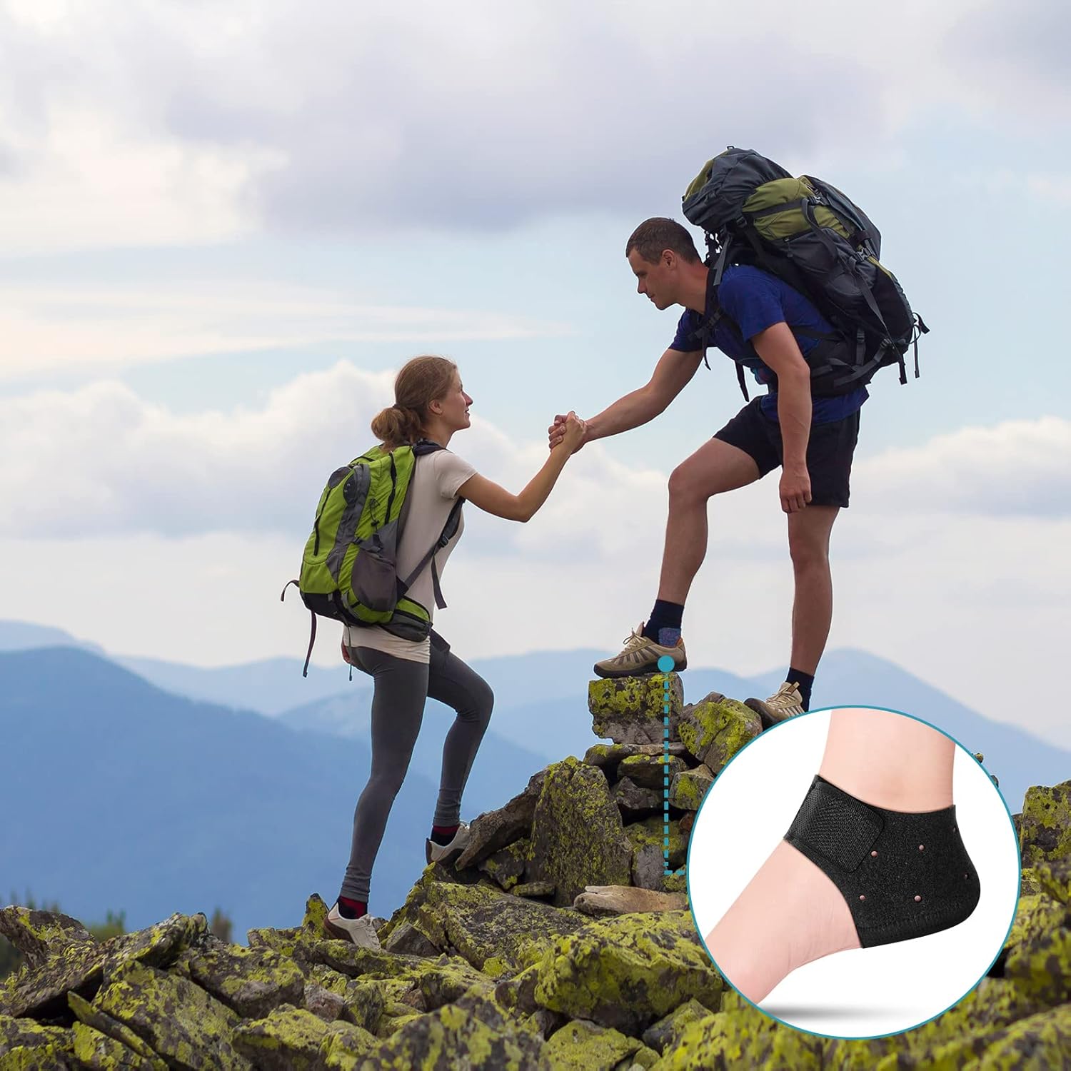 Protector de Talón de Gel L