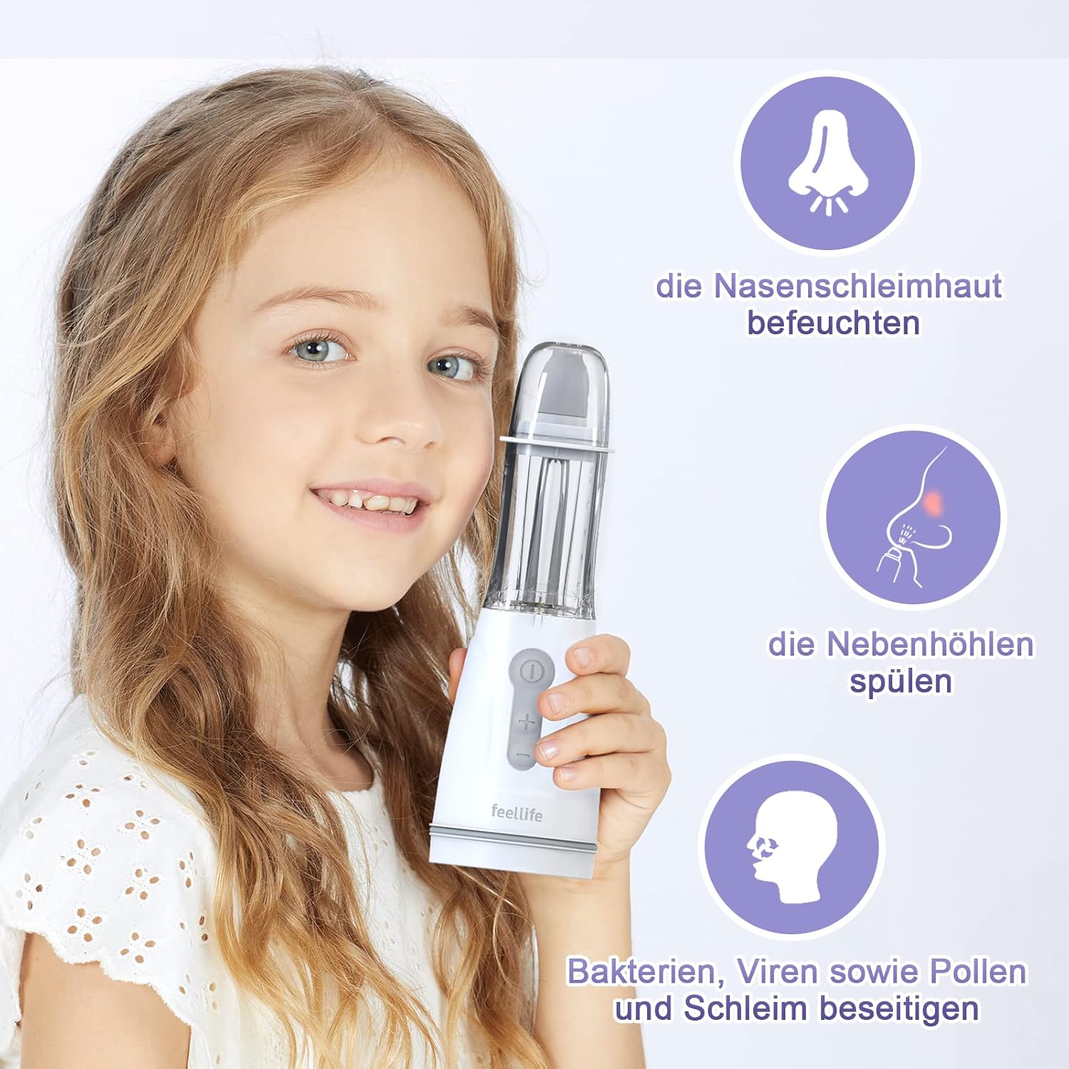 Ducha nasal eléctrica FEELLIFE