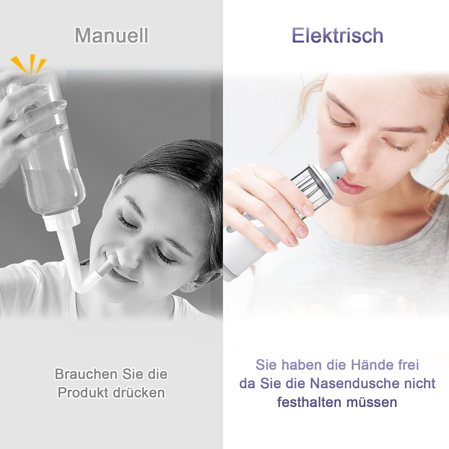 Ducha nasal eléctrica FEELLIFE