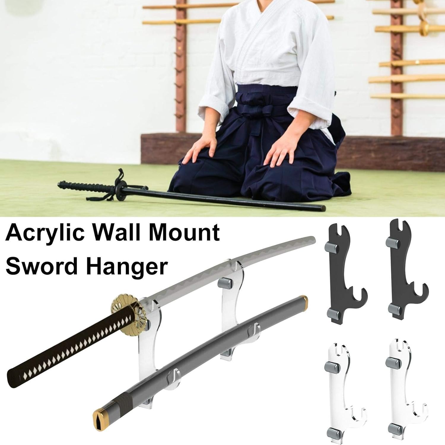 Soporte ajustable para espada