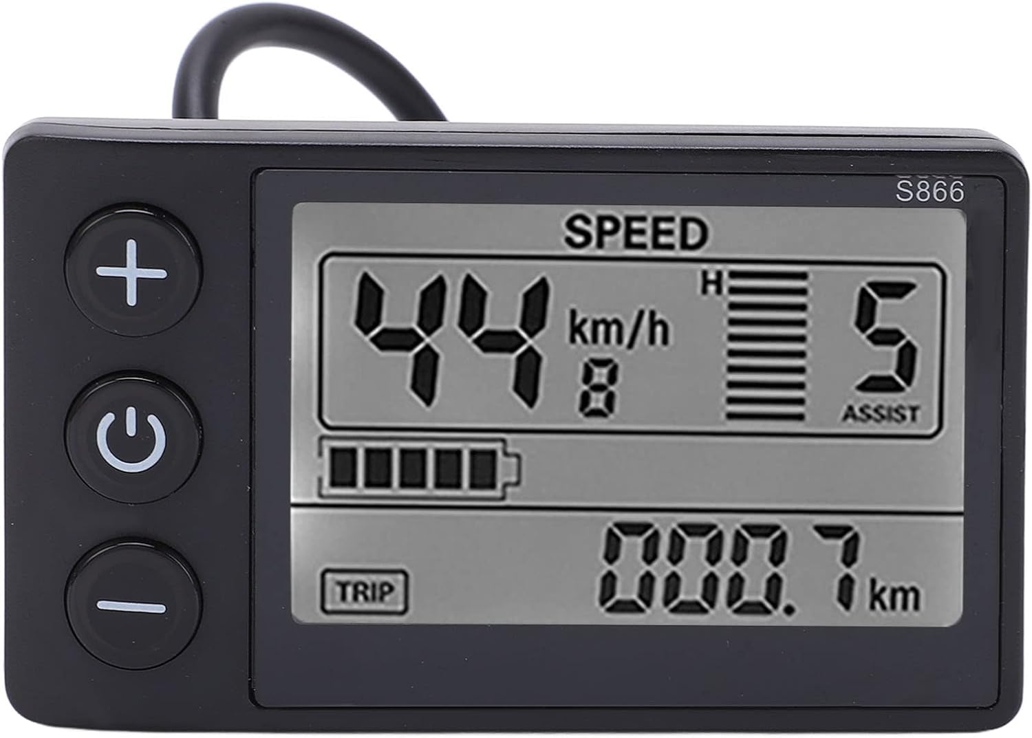 Velocímetro LCD para bicicleta