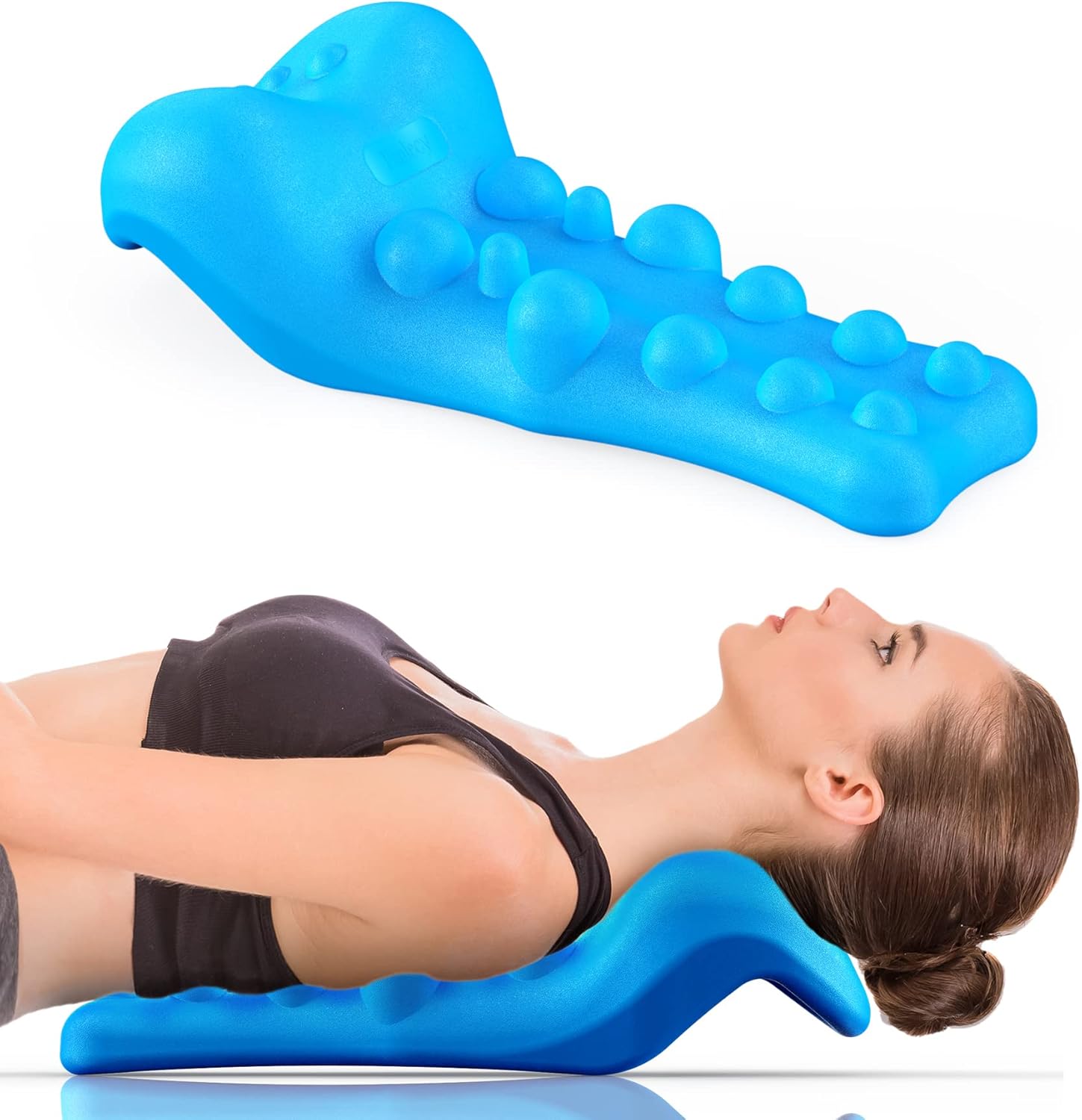 Almohada Masaje Cuello Azul