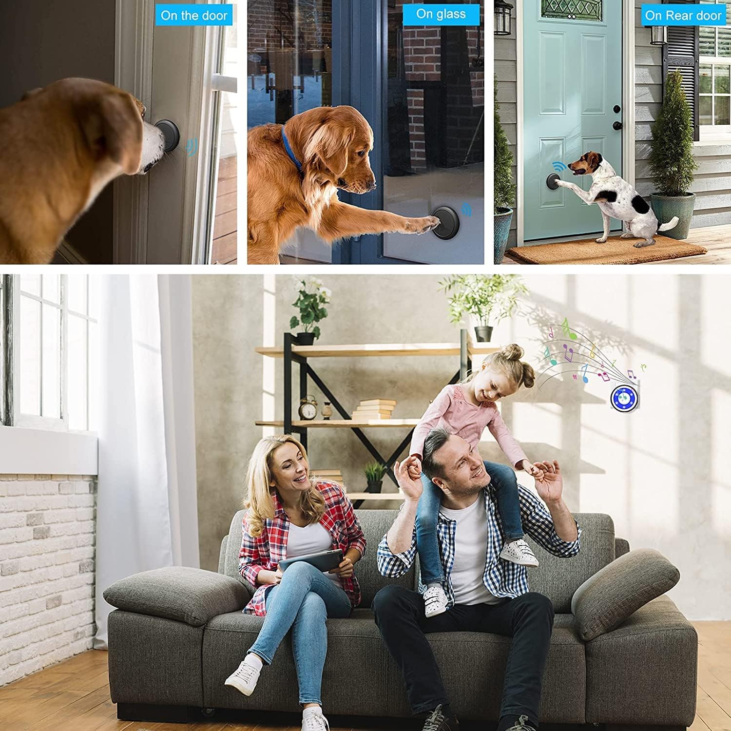Timbre Inalámbrico para Perro