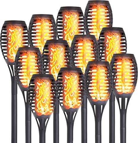 Lanterne Solaire Jardin 12 Pcs