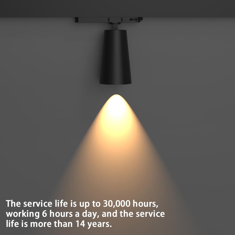 Foco LED 30W 4000K Negro