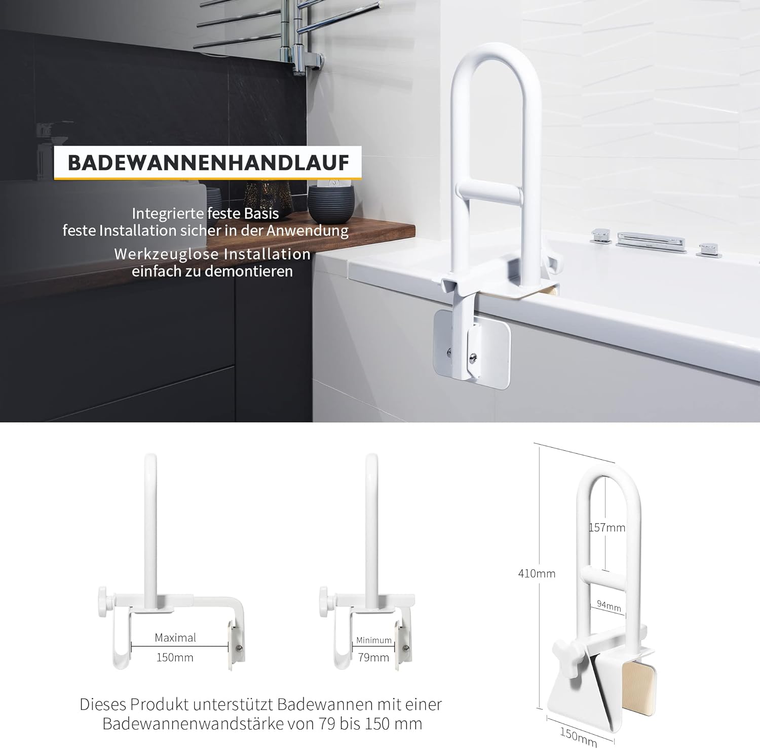 Asa de ayuda para bañera