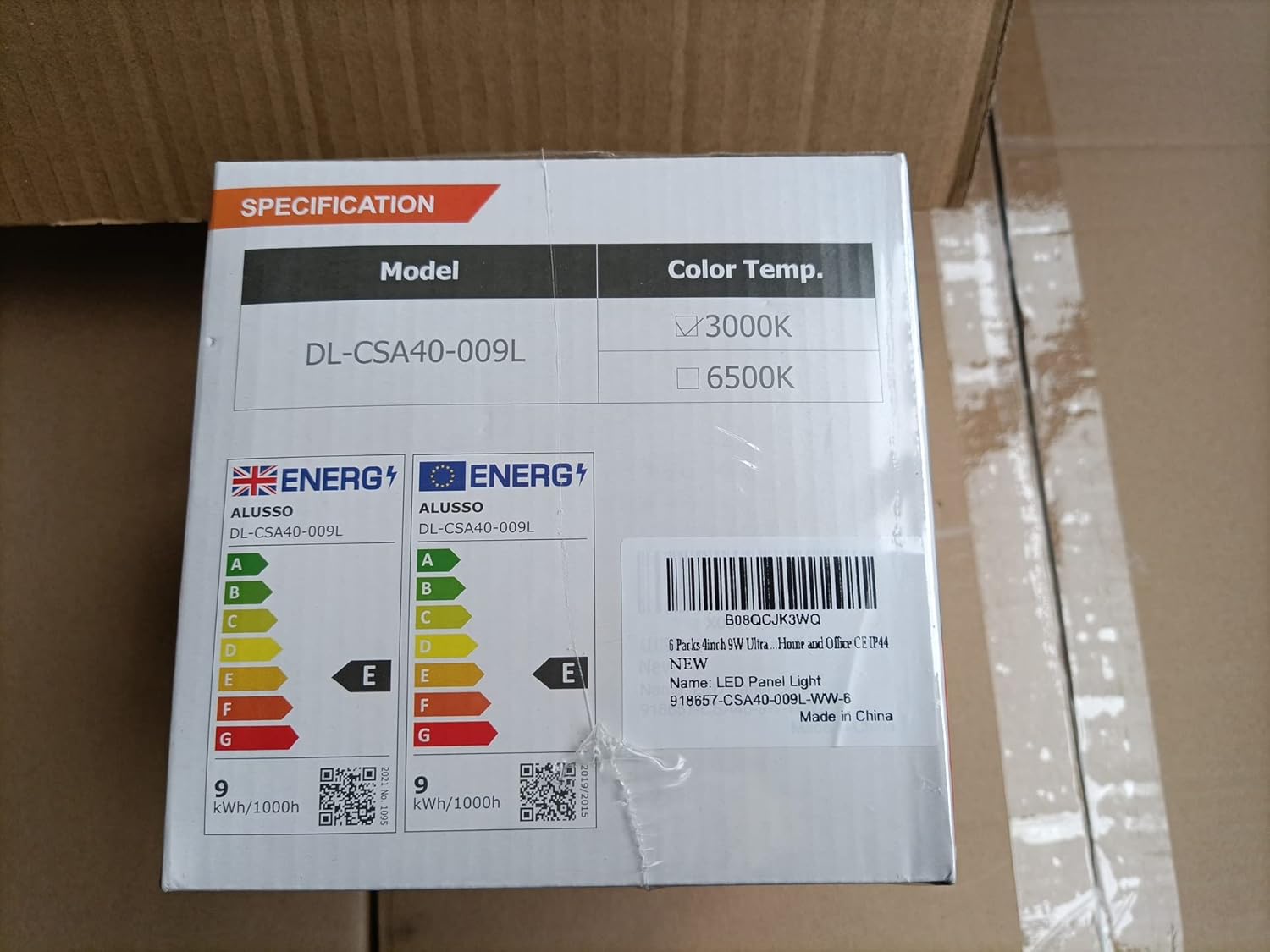 Focos LED empotrables 9W