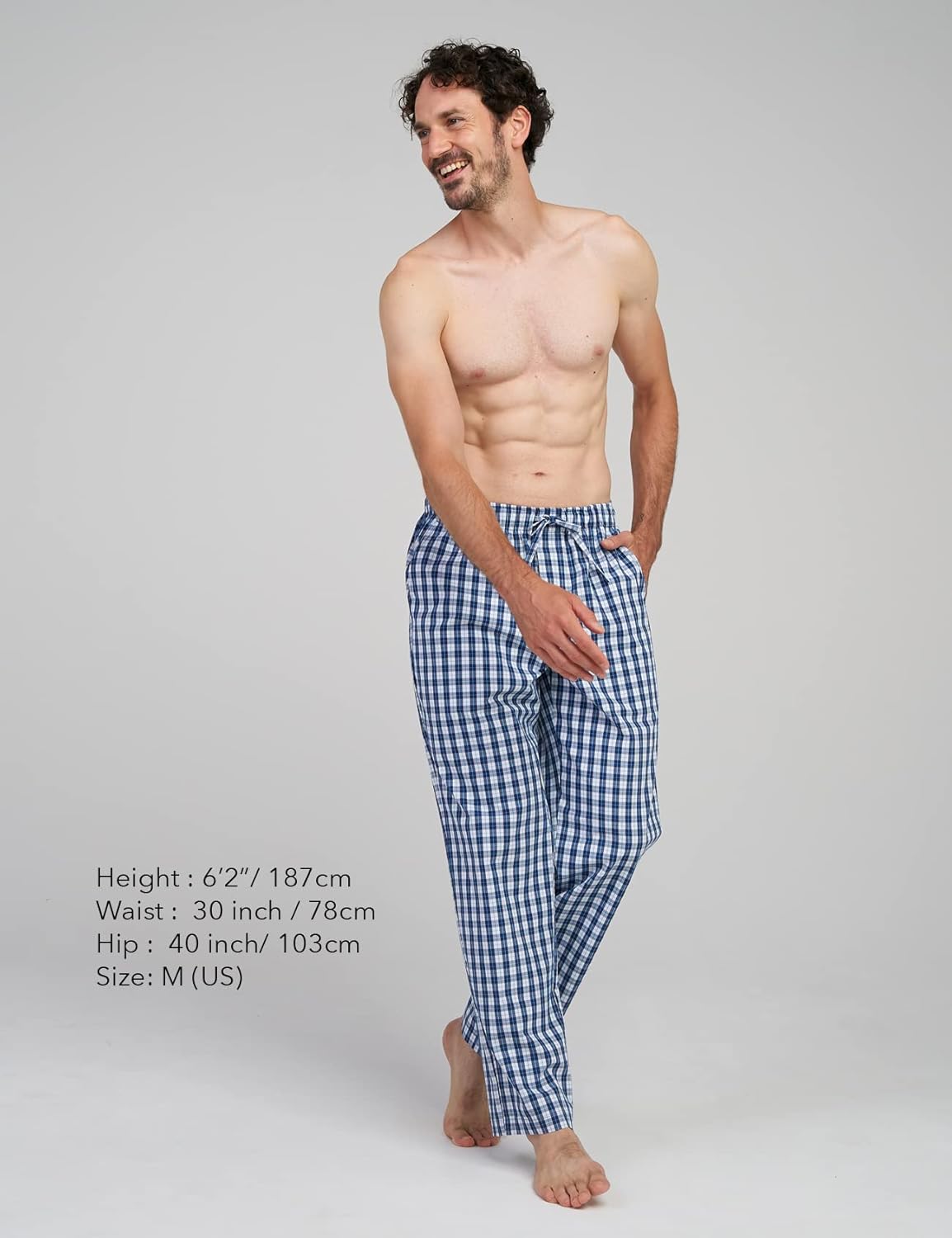 Pantalón Pijama Hombre Algodón
