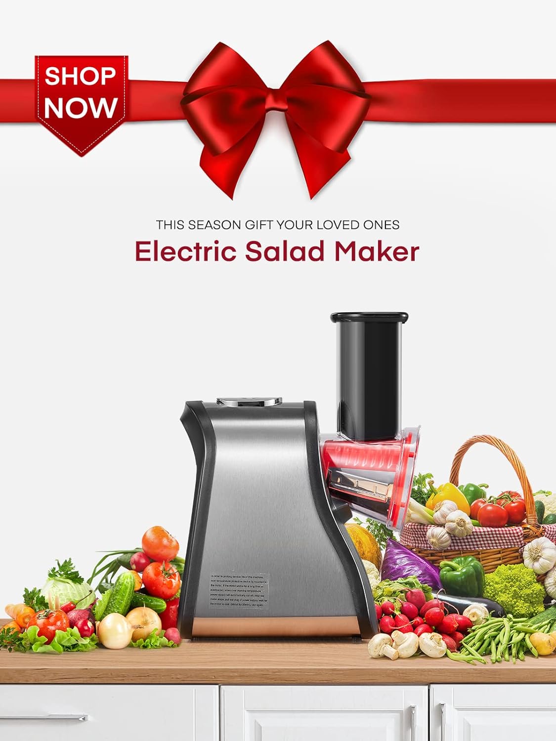 Rallador Eléctrico FOHERE 3 Conos