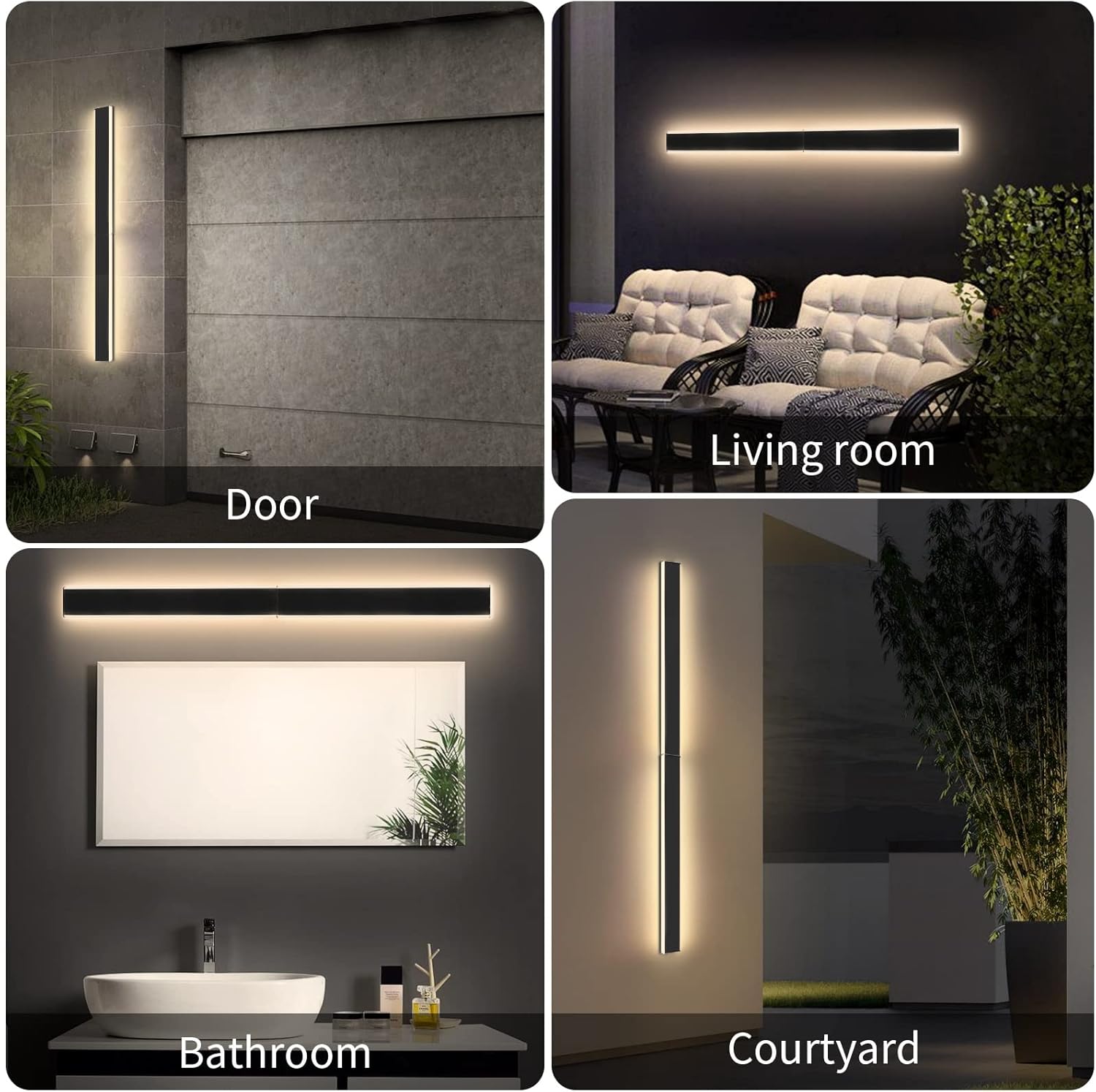 Lámpara LED Pared Regulable 30W