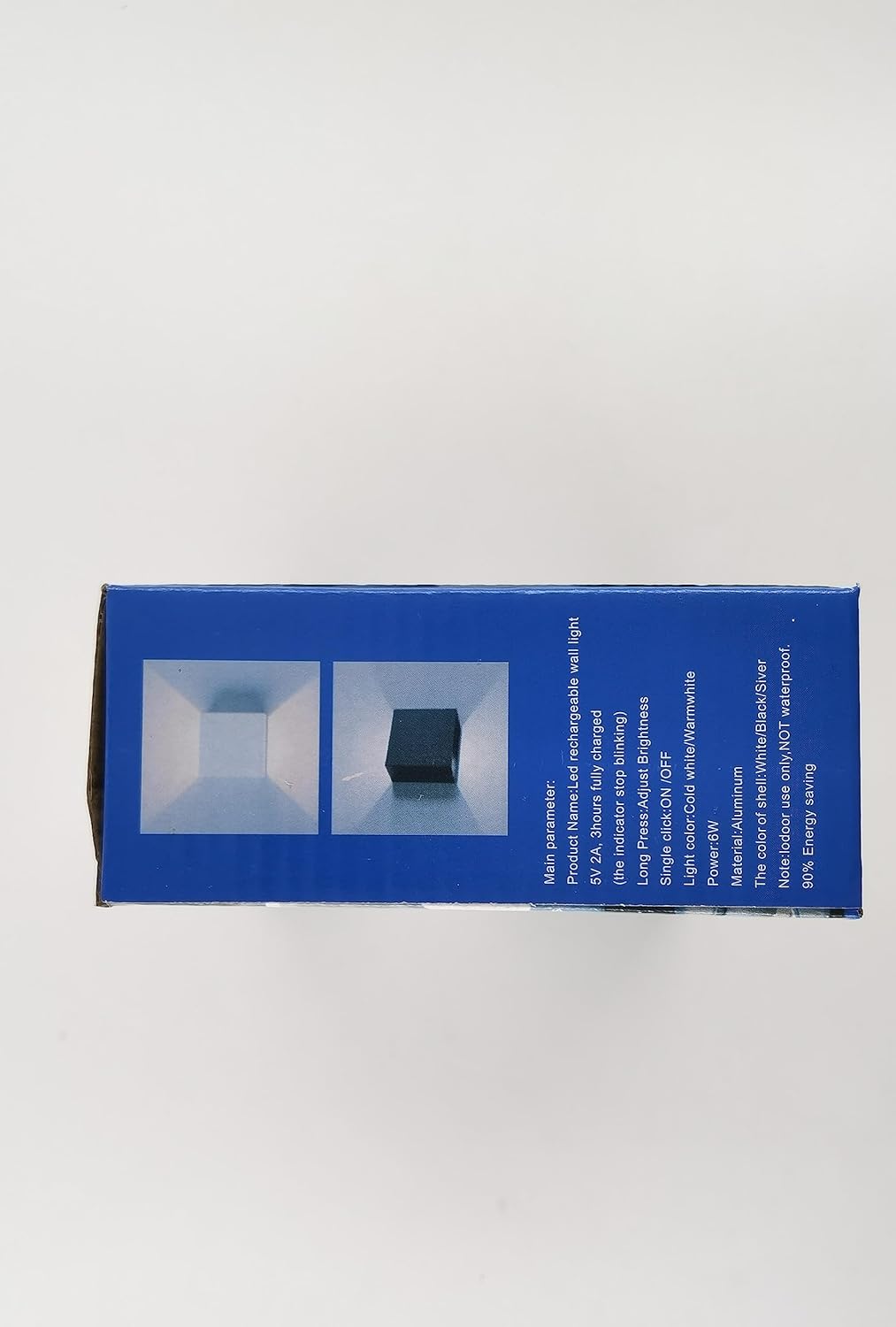 Luz de pared moderna recargable