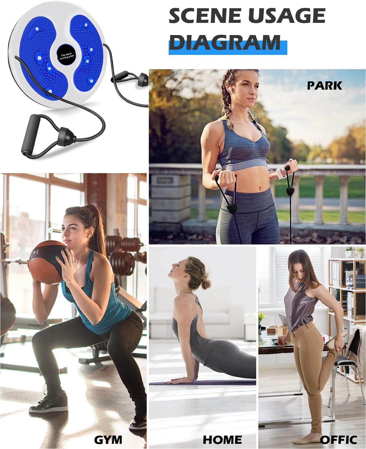 Disco de Torsión Fitness MAIKEHIGH