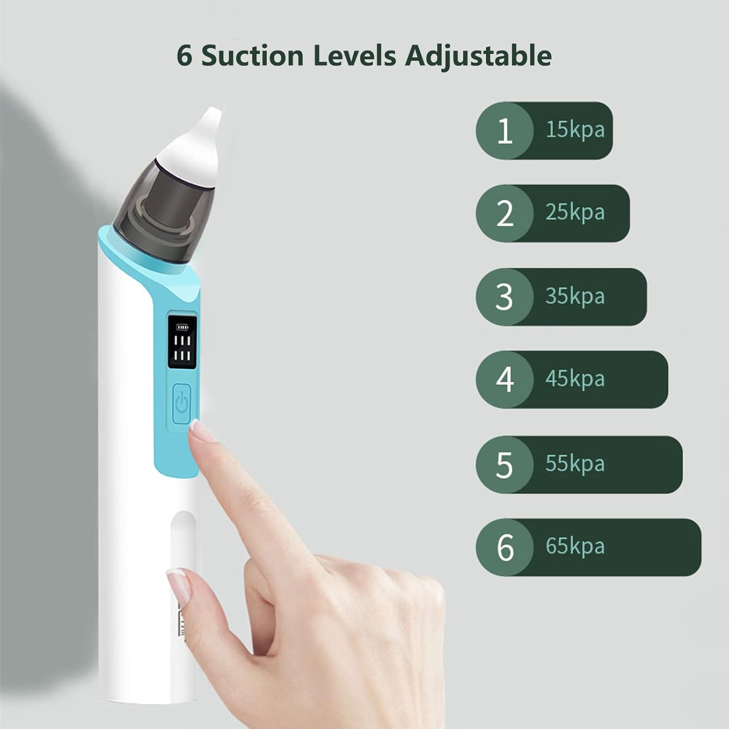 Aspirador nasal eléctrico bebé