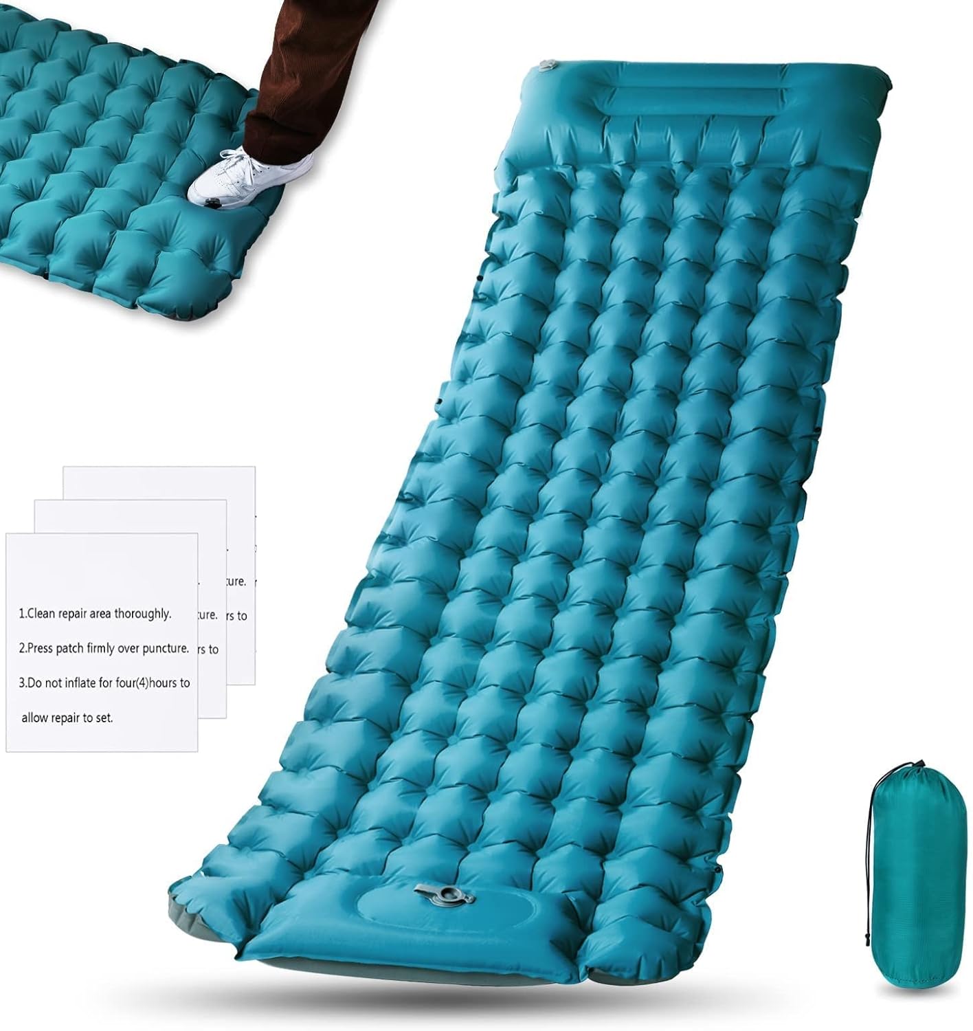 Esterilla Inflable 10CM Camping