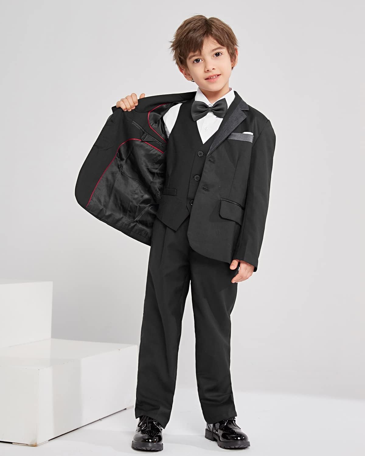 Traje Clásico Negro Niño
