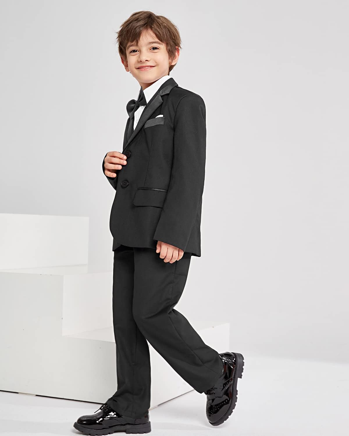 Traje Clásico Negro Niño