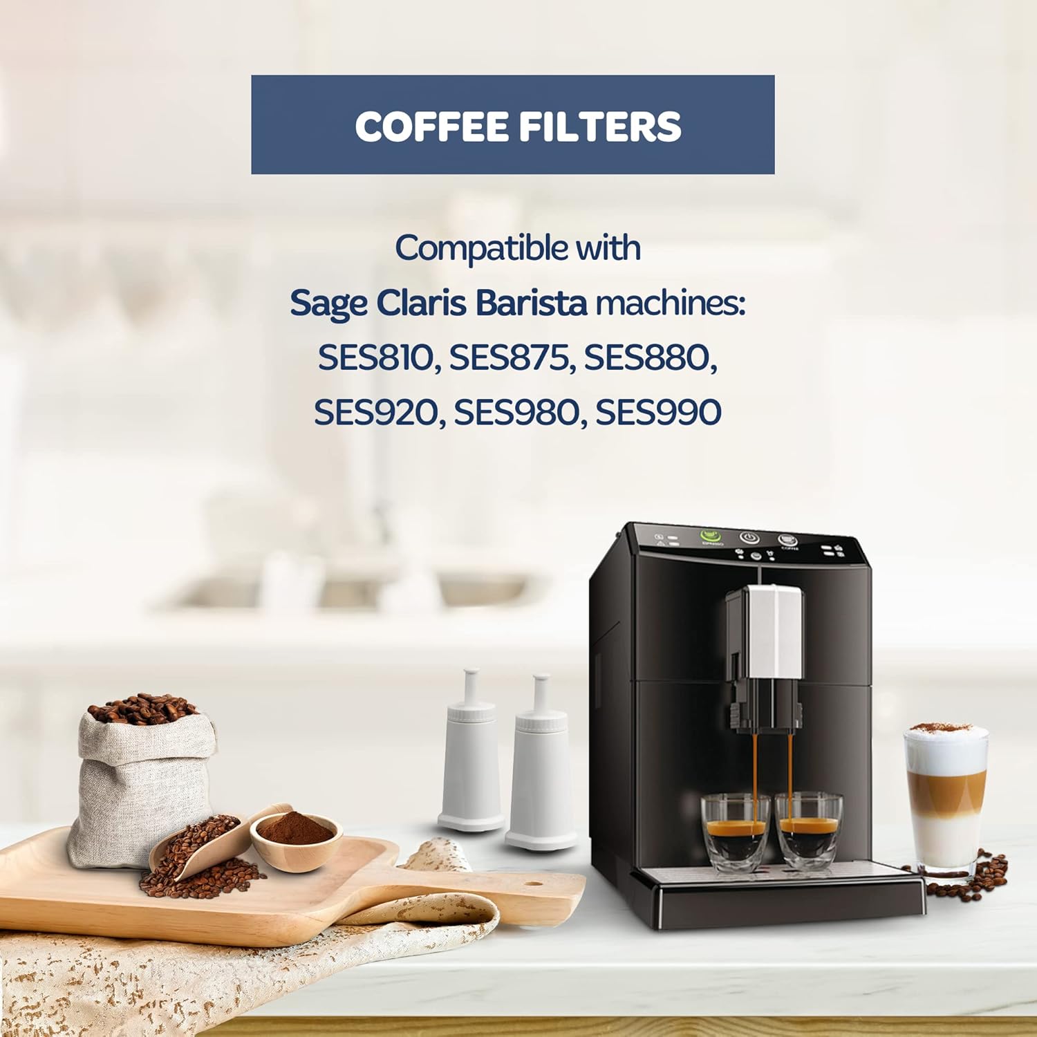 Filtro Agua SOKANA para Cafetera