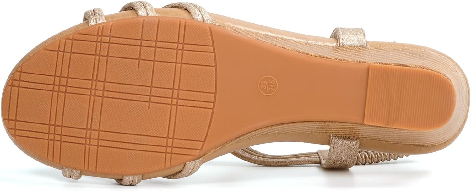 Sandalias Mujer Tacon Cuña Verano