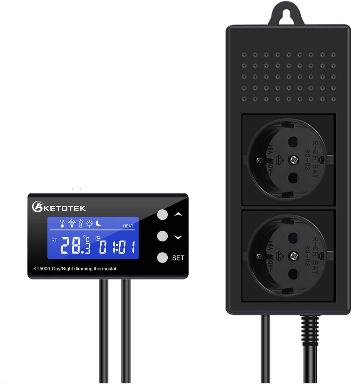 Termostato Digital PID para Reptiles