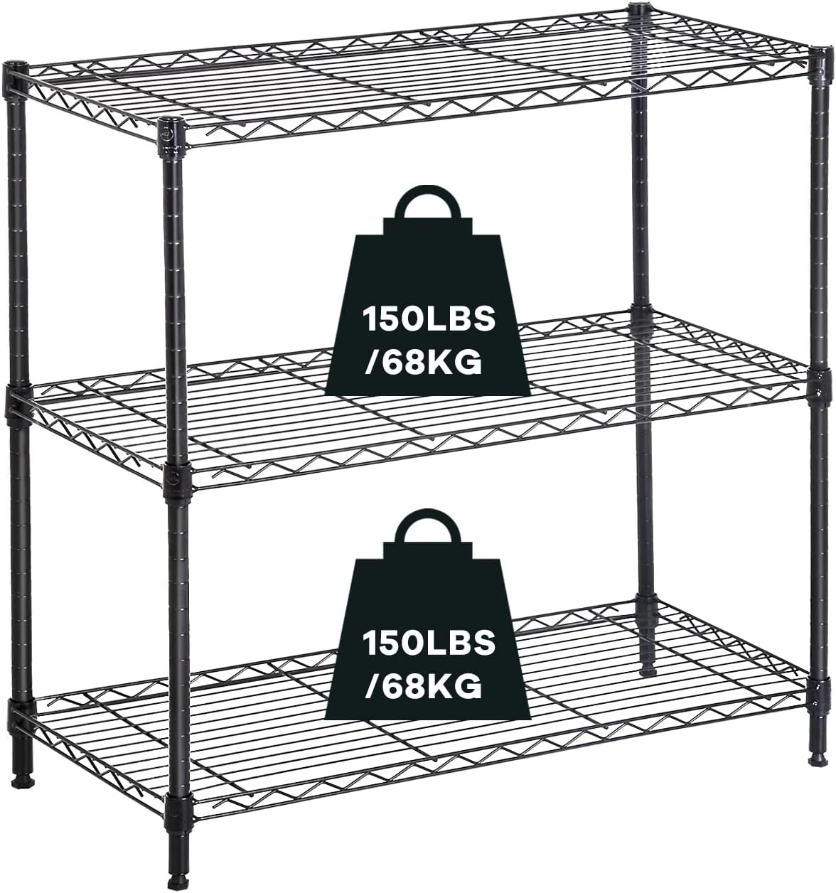 Estante Metal 3 Niveles Ruedas