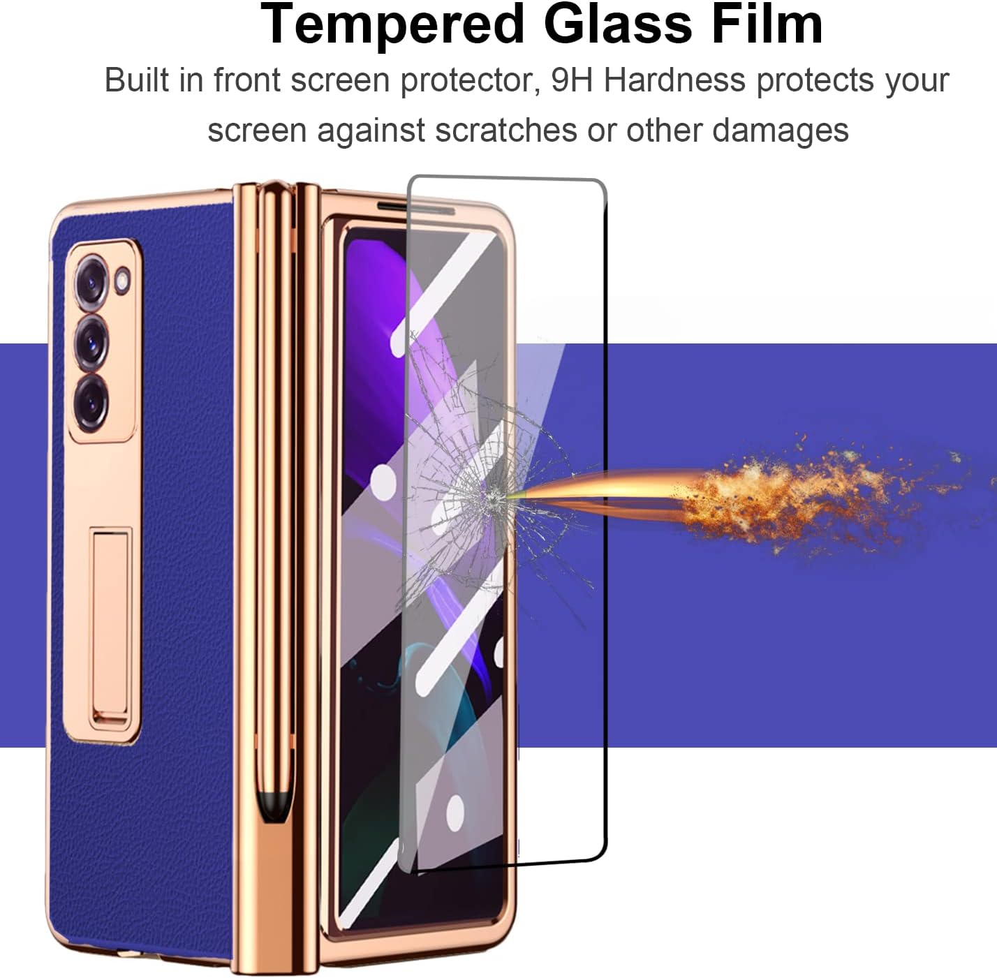 Funda Galaxy Z Fold 3 Azul