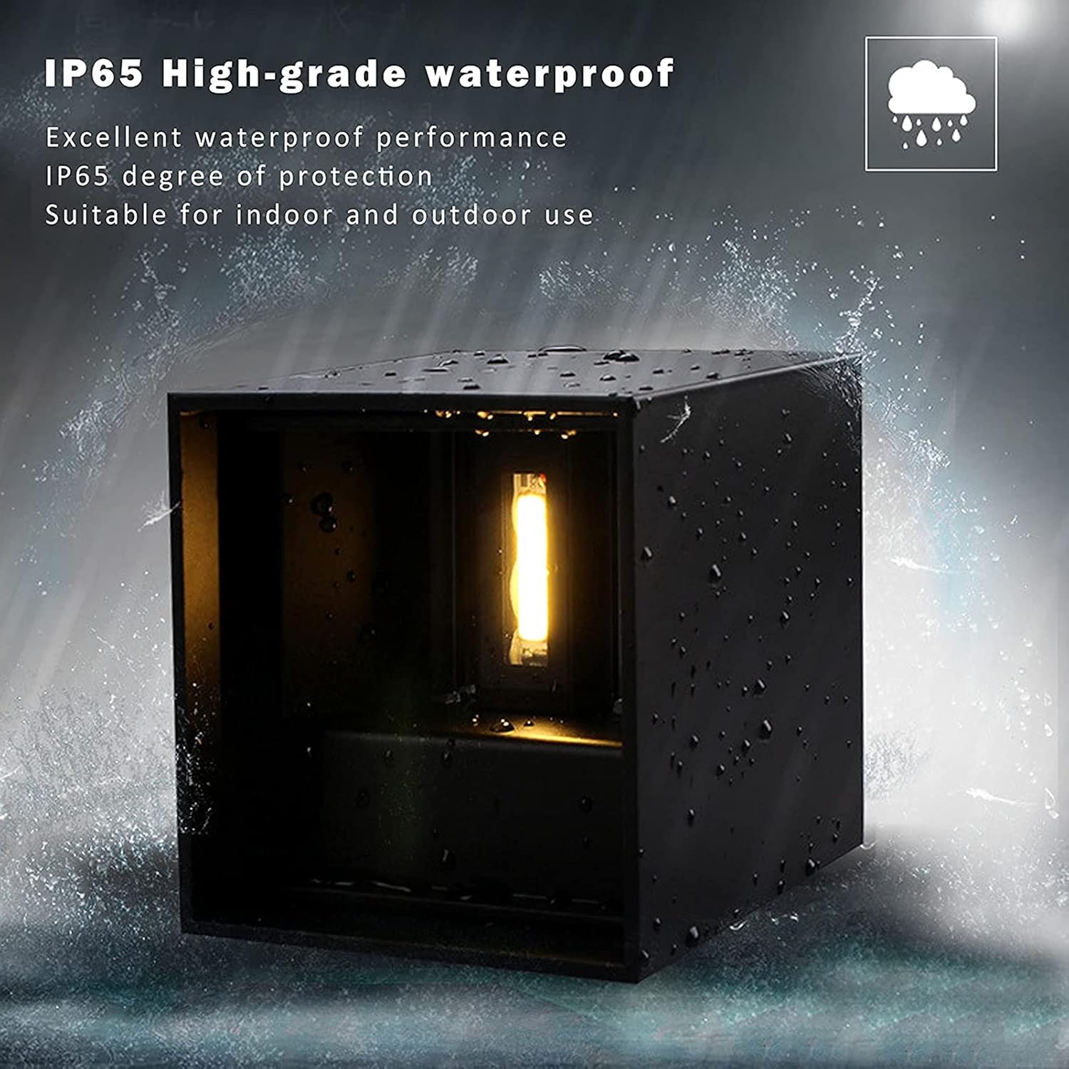 Aplique LED Exterior 4 Piezas