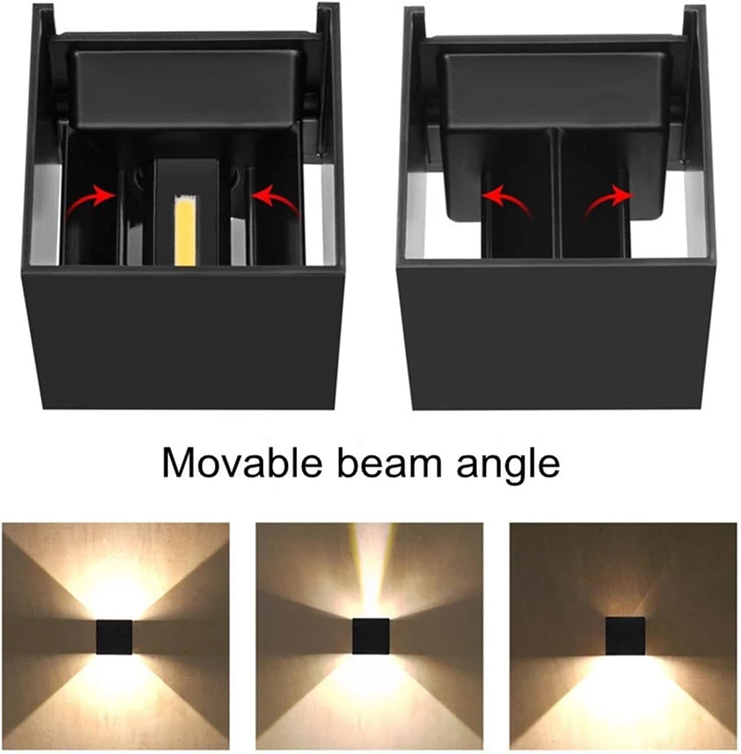 Aplique LED Exterior 4 Piezas