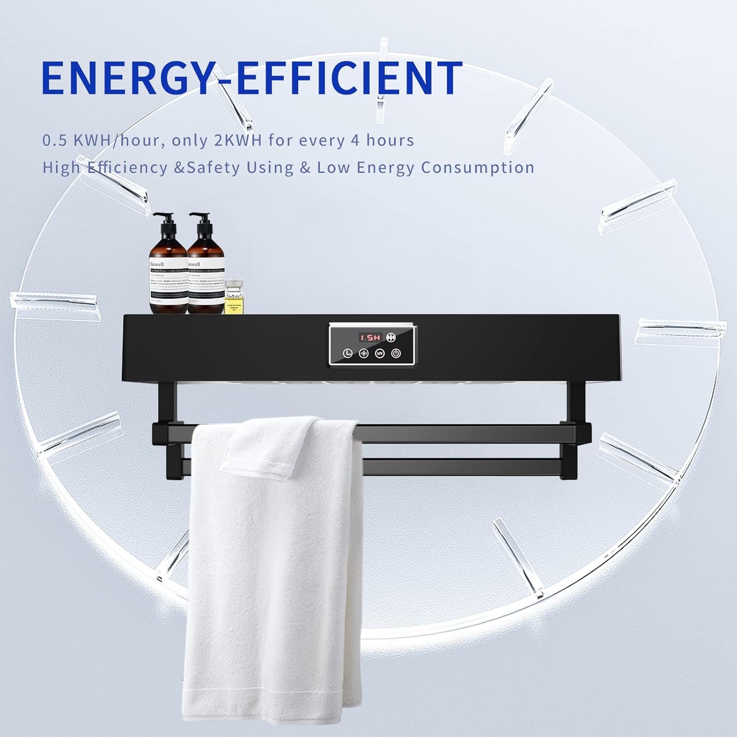 Toallero Eléctrico UV 500W