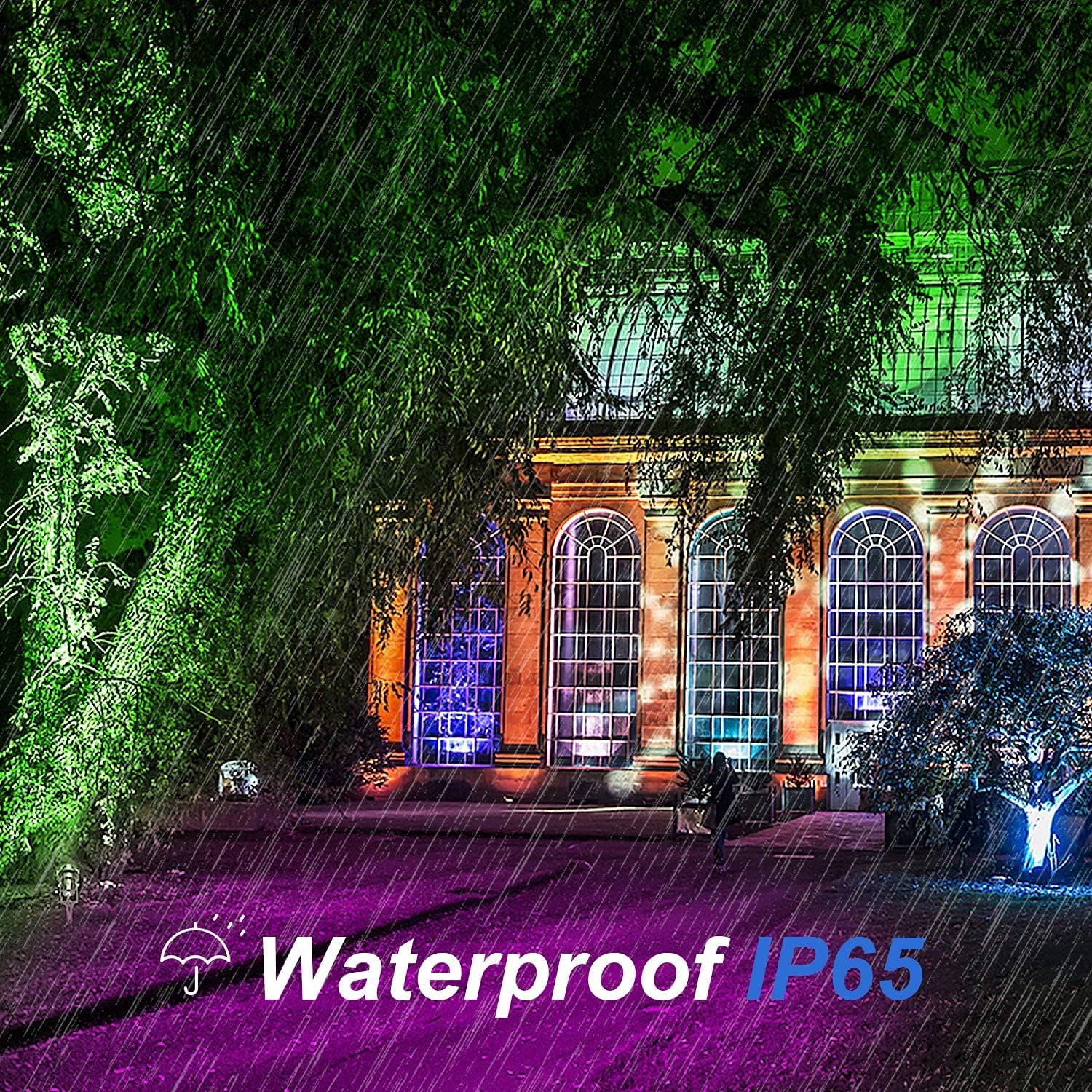 Focos RGB LED para Jardín 10W
