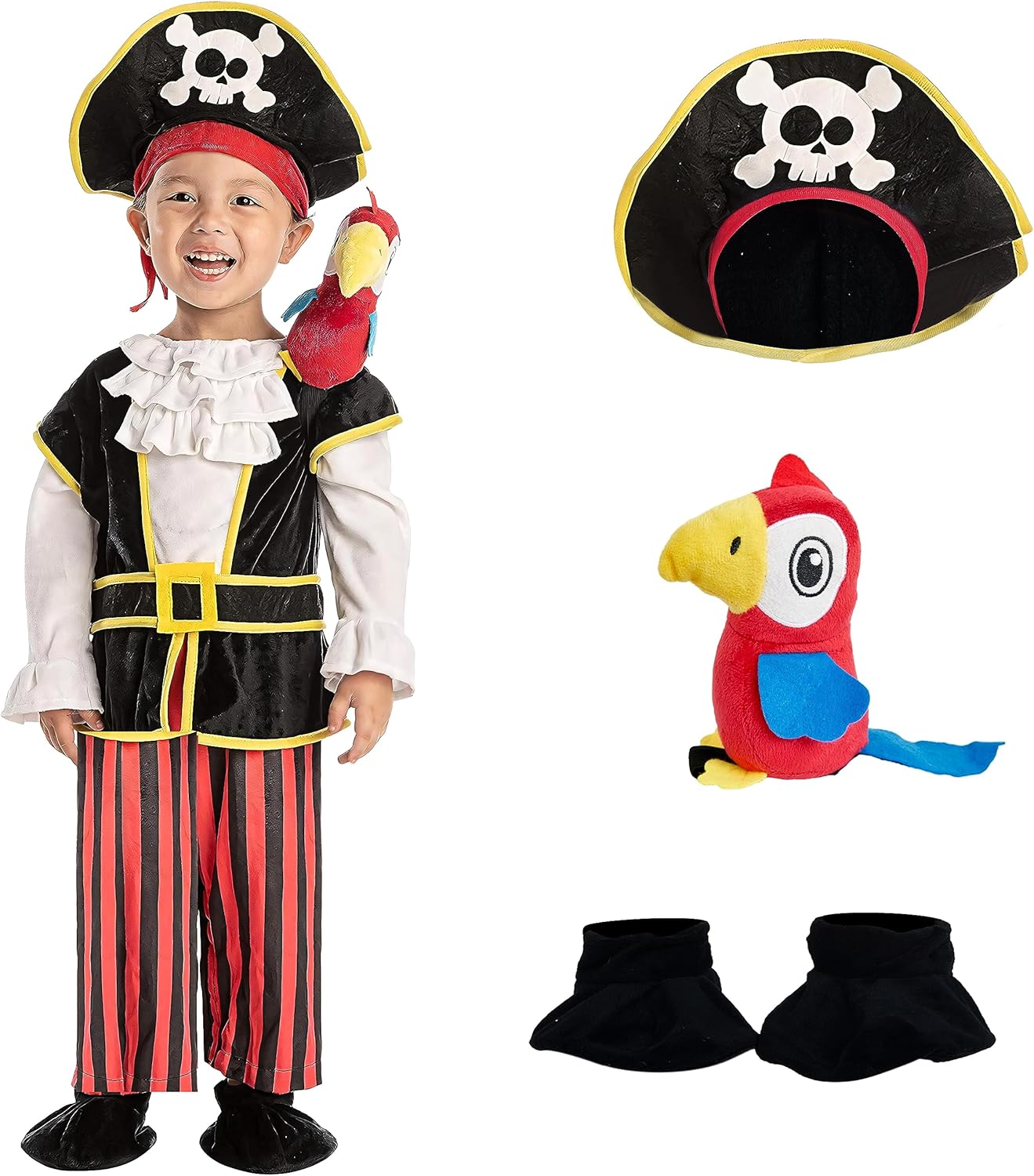 Disfraz de pirata para bebés