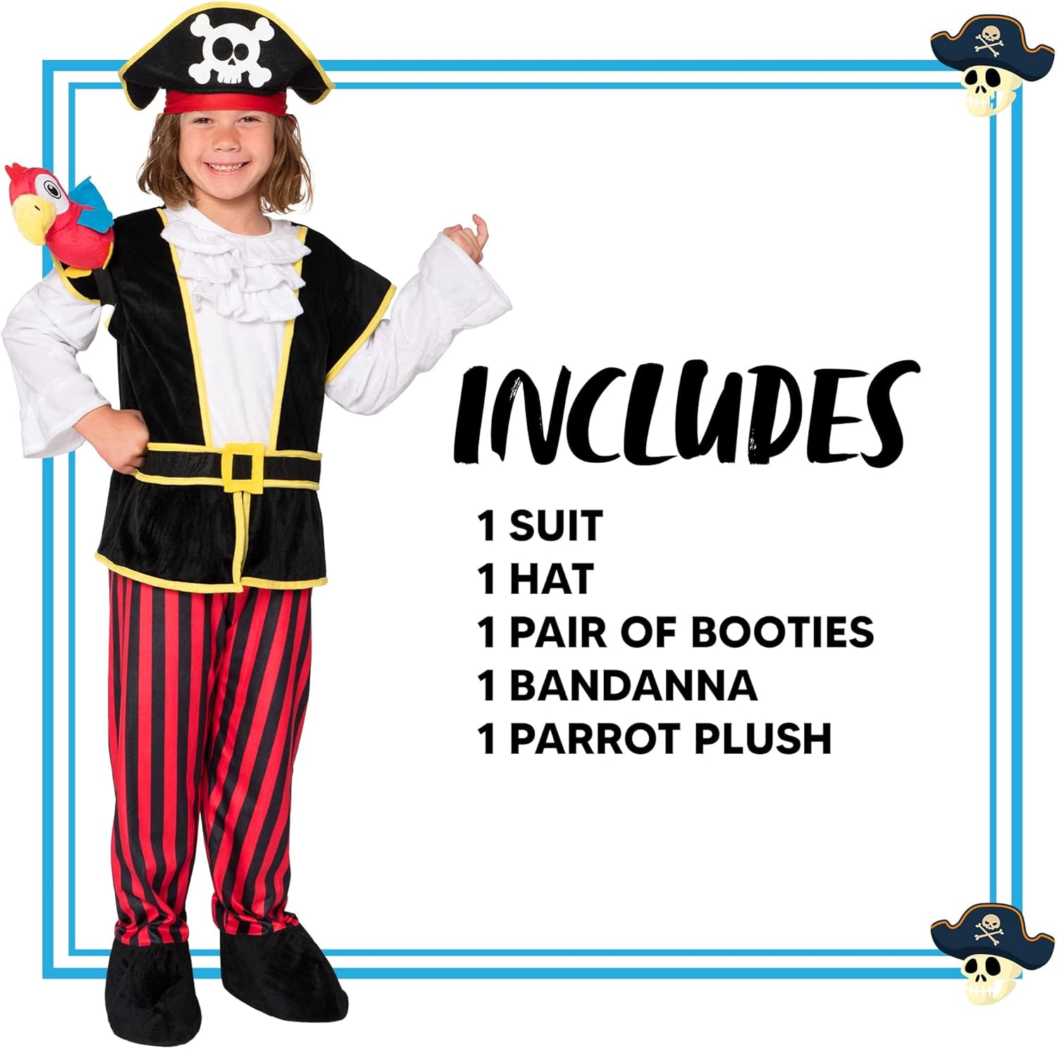 Disfraz de pirata para bebés