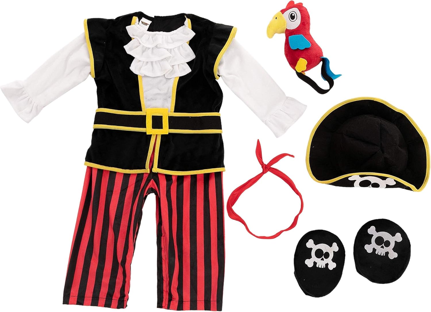 Disfraz de pirata para bebés