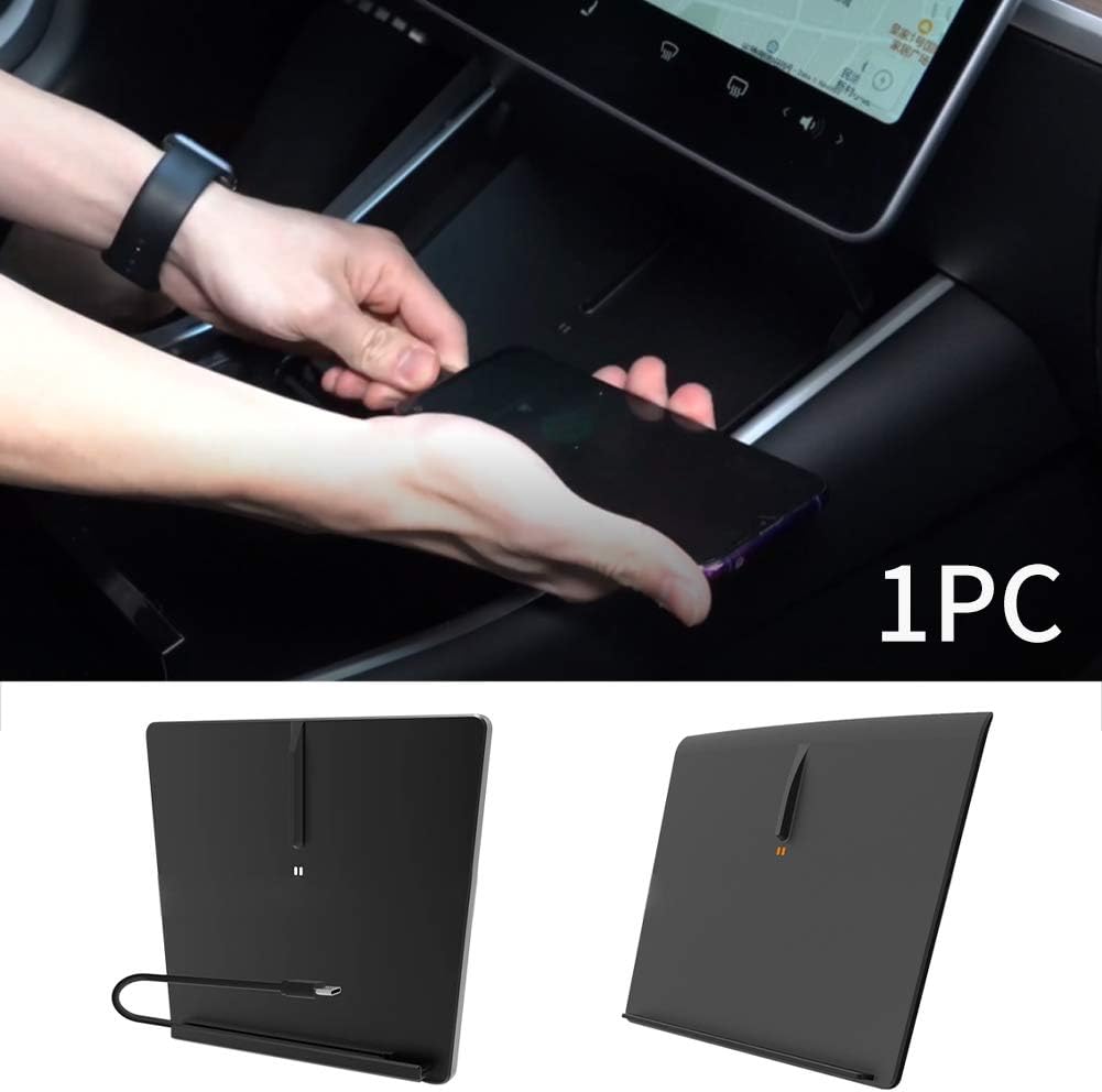 Cargador Inalámbrico Doble Tesla