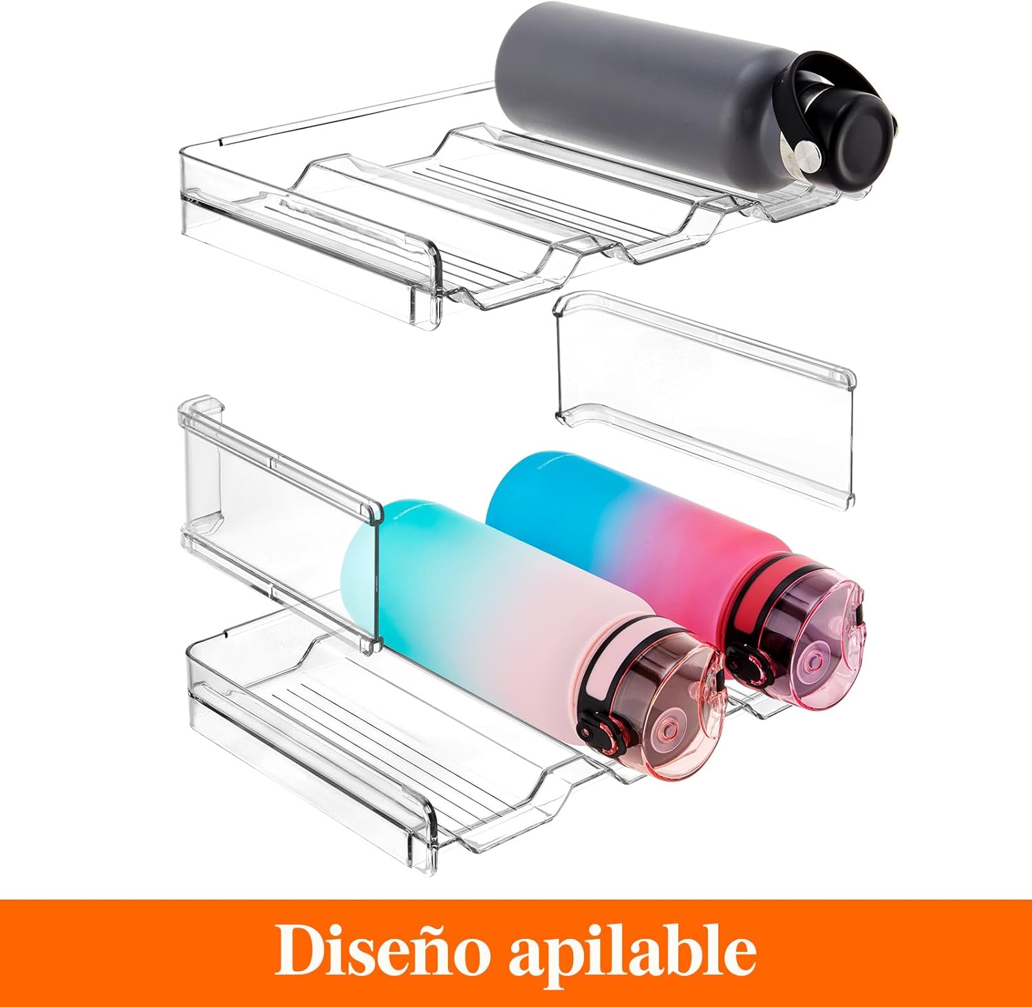Organizador de Botellas Apilable