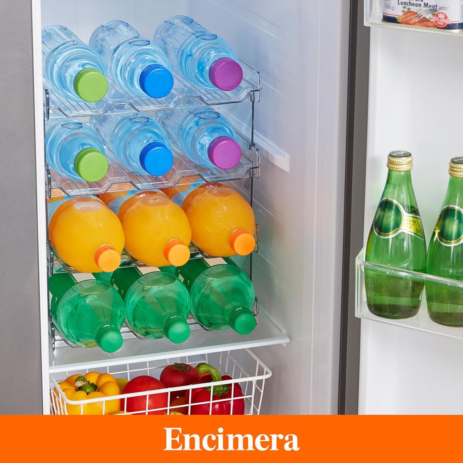 Organizador de Botellas Apilable