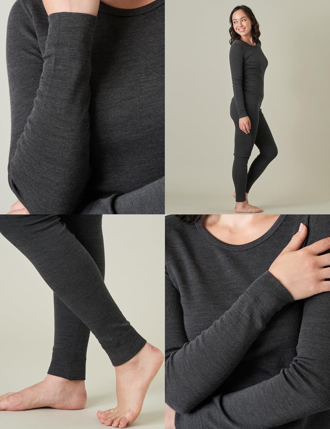 Capa Base Mujer Lana Merino