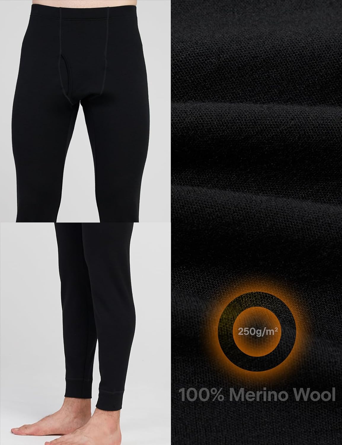 Pantalones Térmicos Hombre Merino
