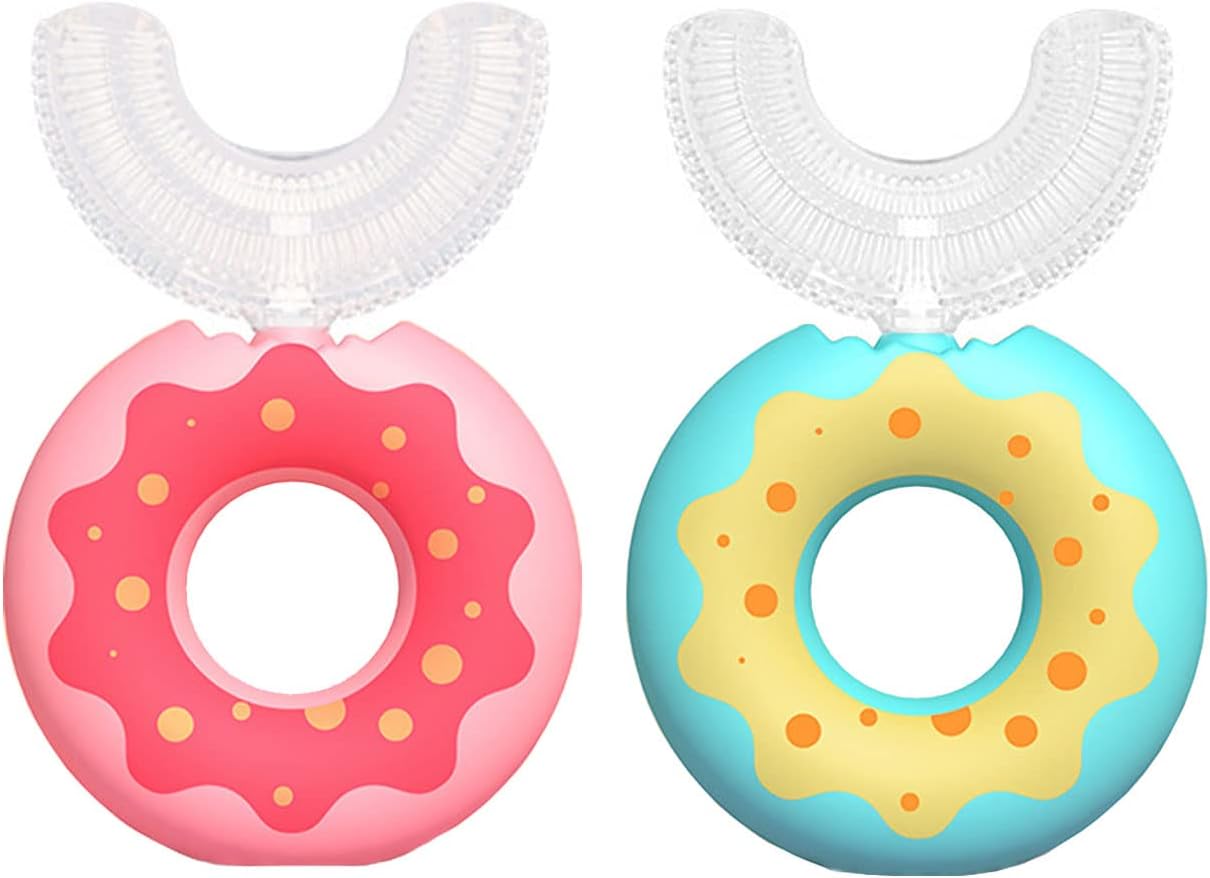 Cepillos dientes U para niños, 2 uds.