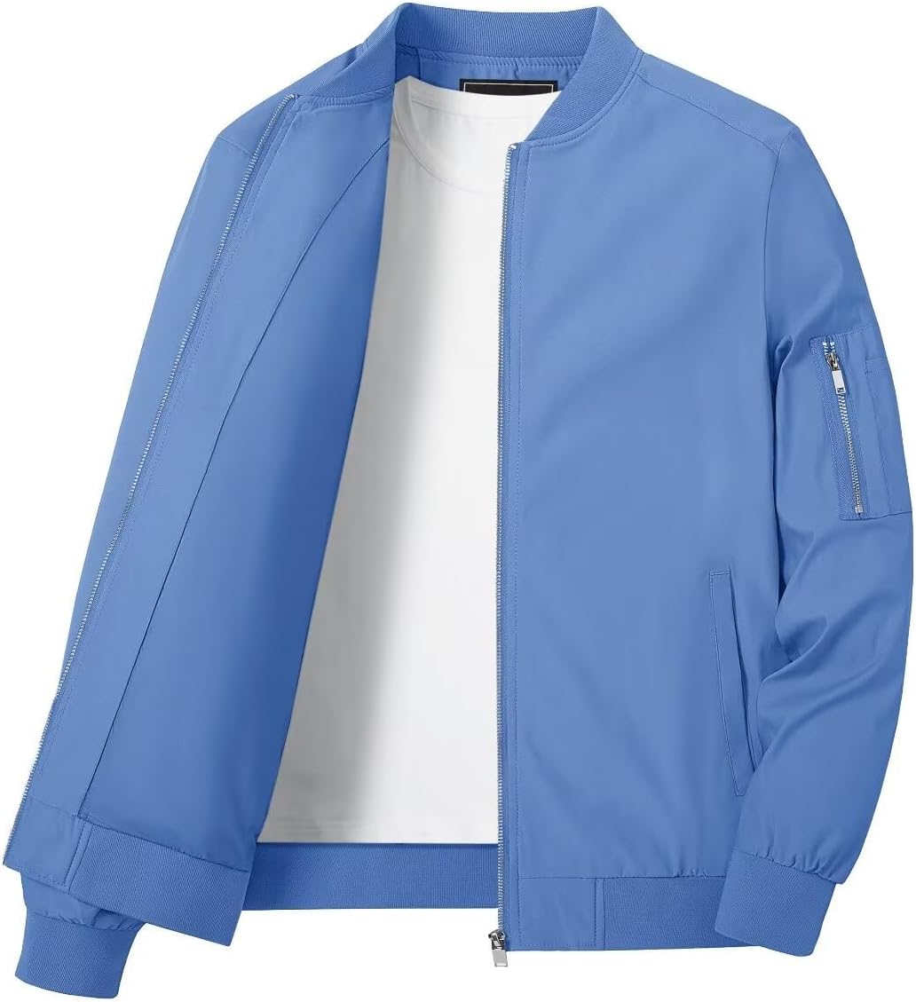 Chaqueta bomber ligera para hombre