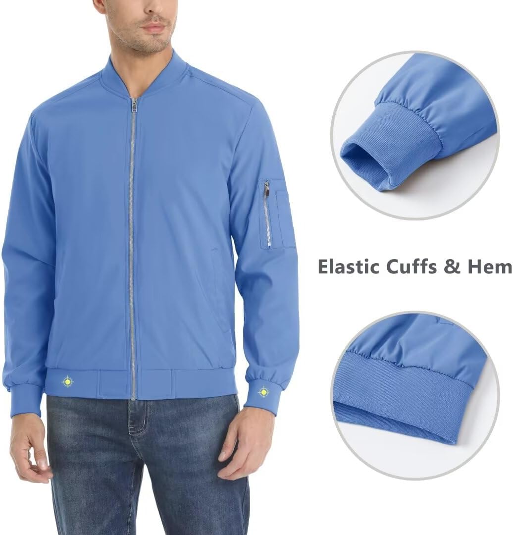 Chaqueta bomber ligera para hombre