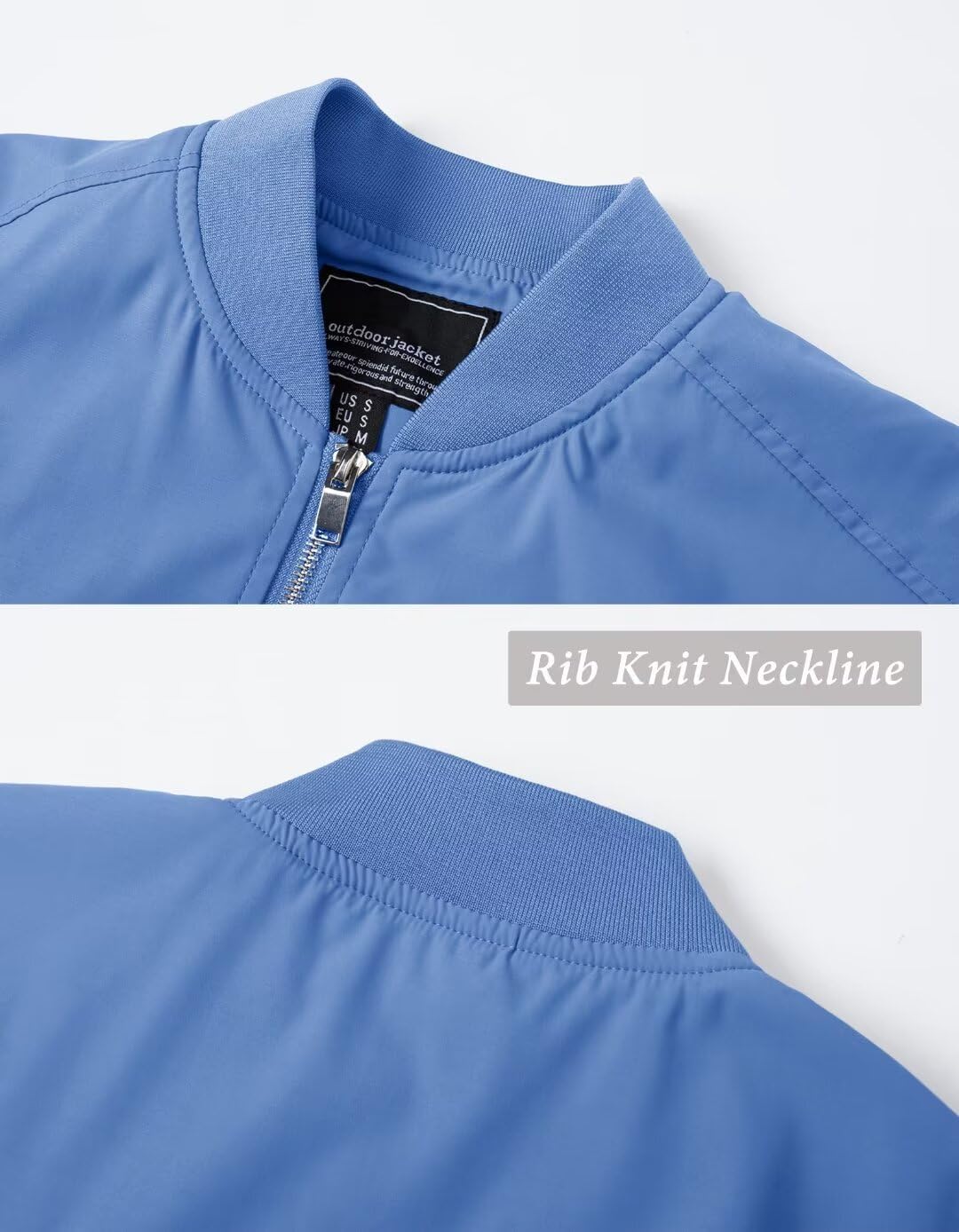 Chaqueta bomber ligera para hombre