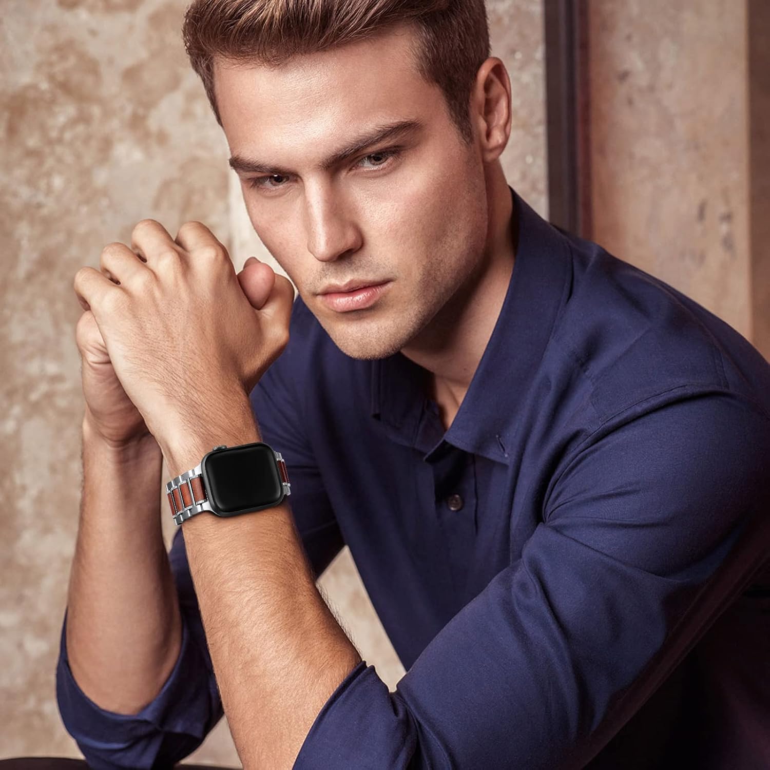 Correa de madera para Apple Watch