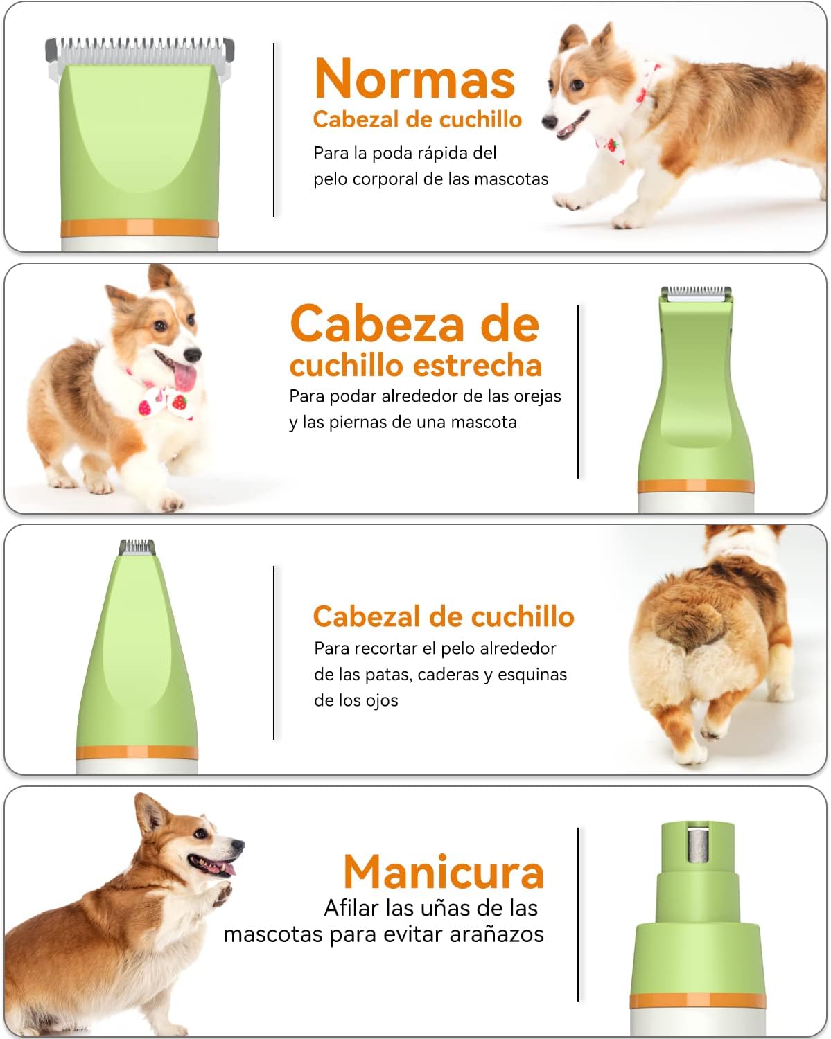 Cortadora Eléctrica para Mascotas