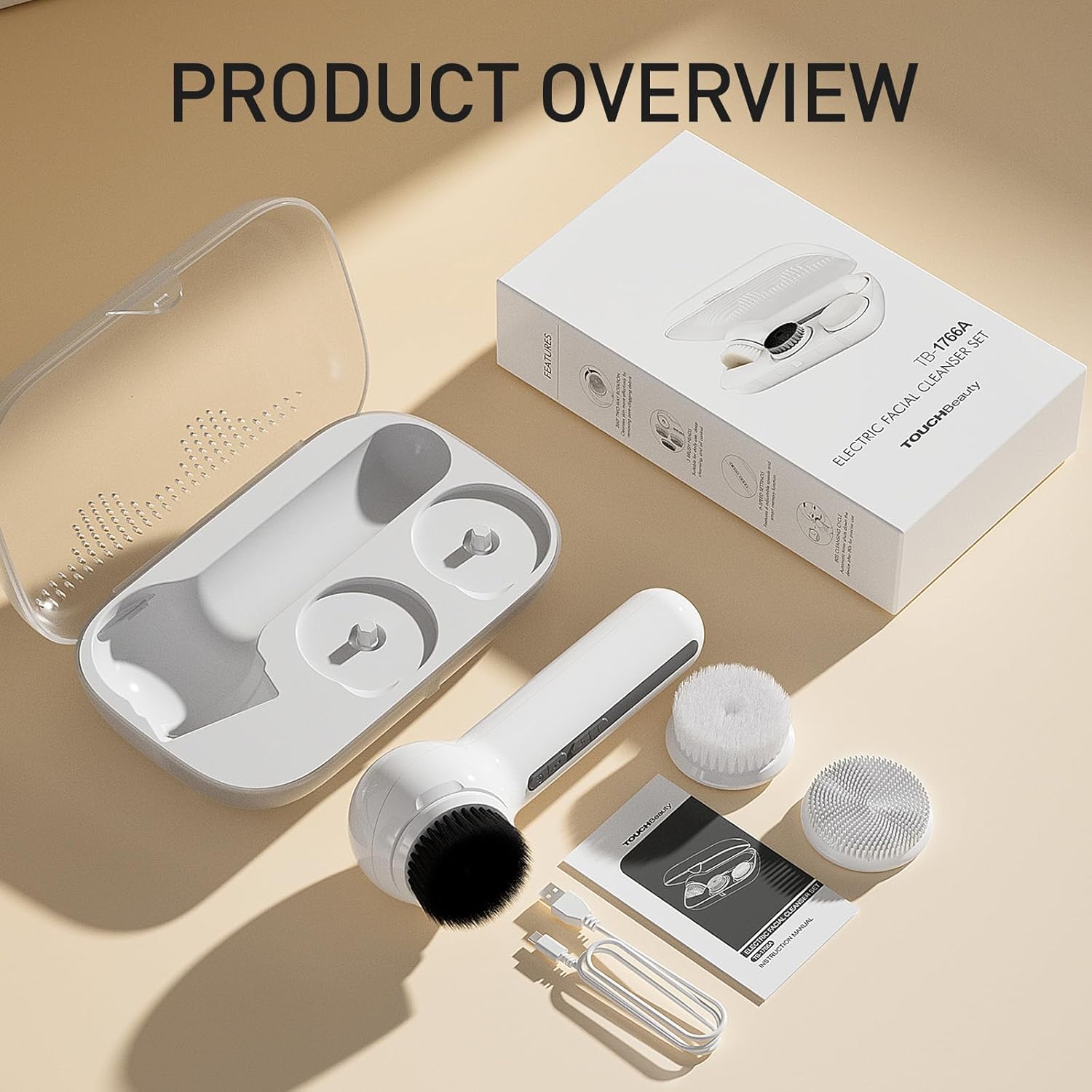 Cepillo Facial Eléctrico 3 en 1