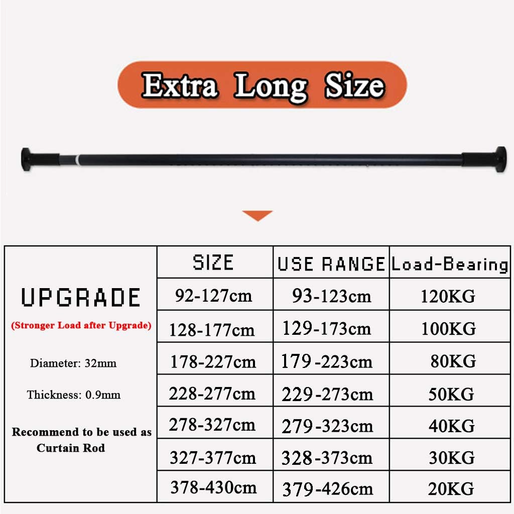 Barra cortina extensible 92-430 cm