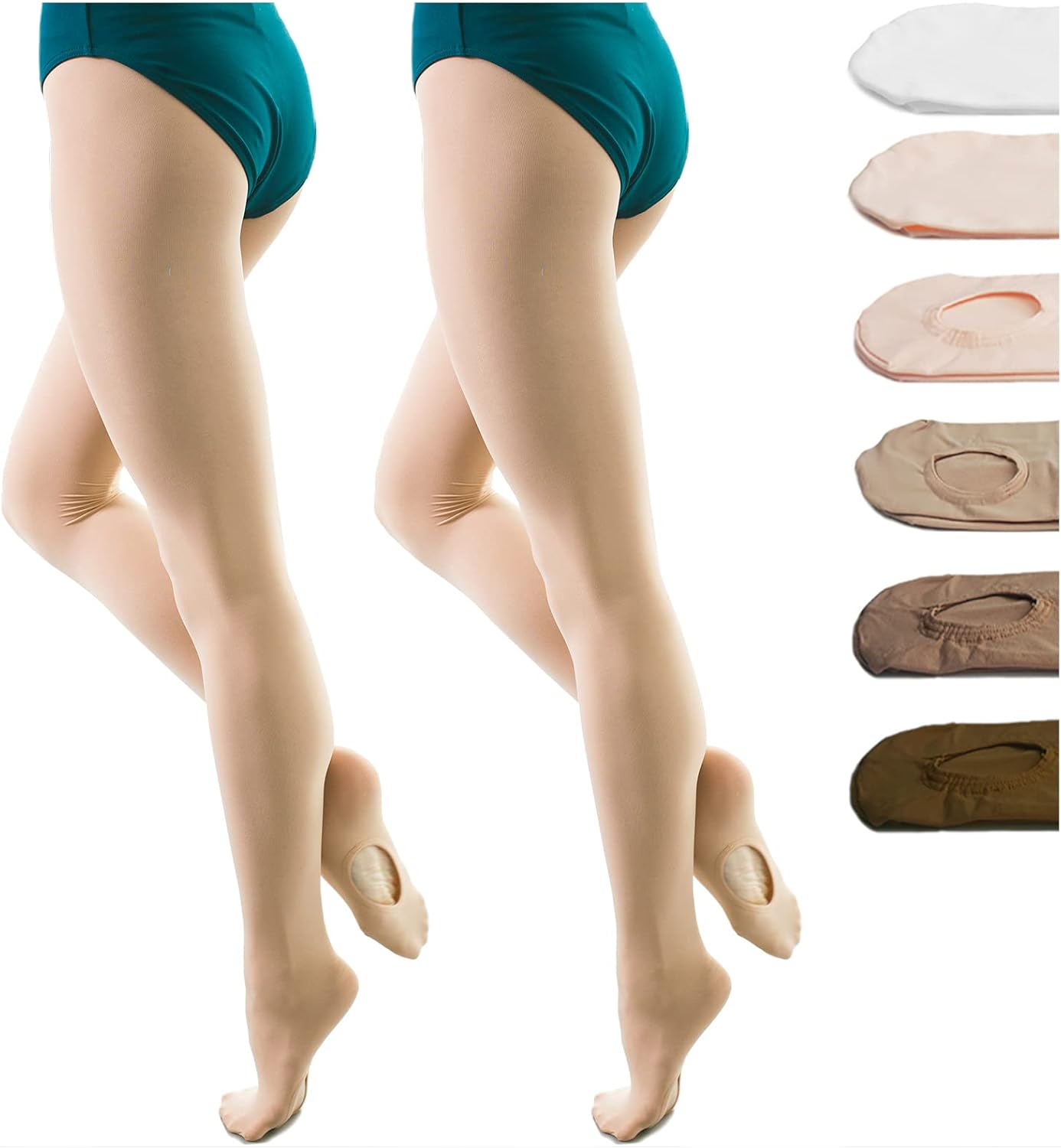 Medias de ballet 70 Den niña/mujer